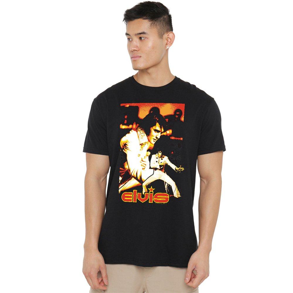 Elvis Presley Men's Showman T-Shirt Black - XL
