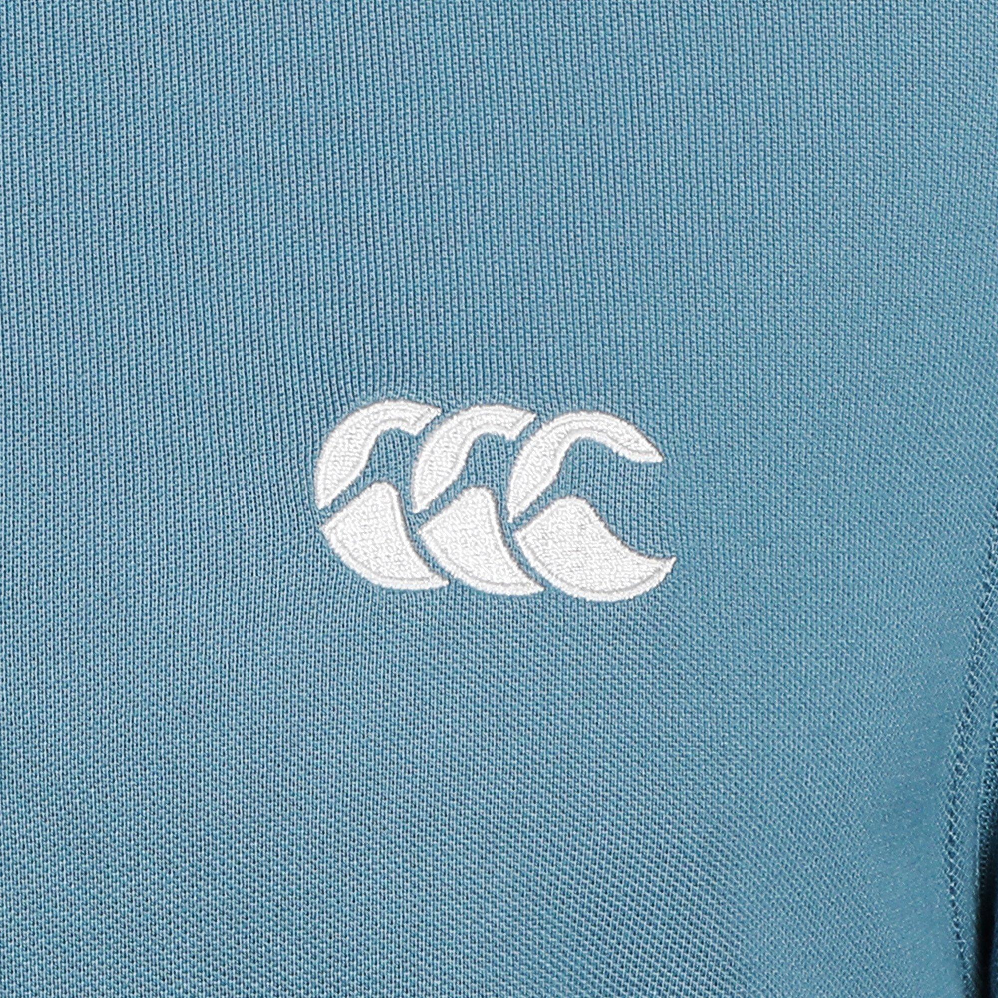 Provincial Blue - Canterbury - Men's Solid Dye Rugby Polo Shirt - 3