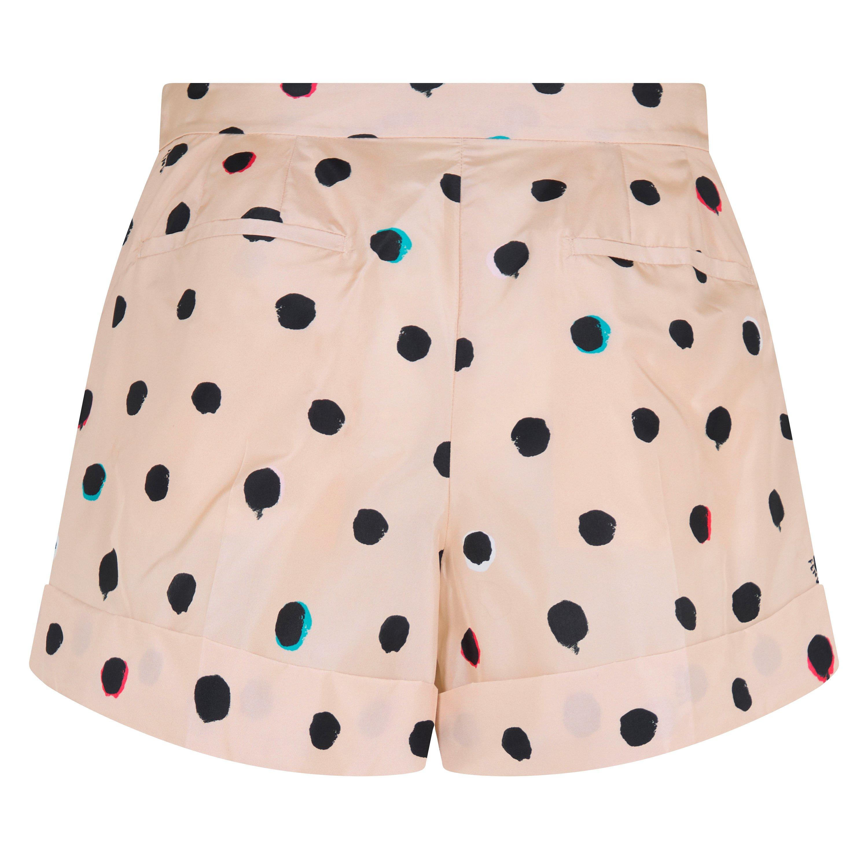 Mou 26 - Fendi - Women's Polka Chino Shorts - 2