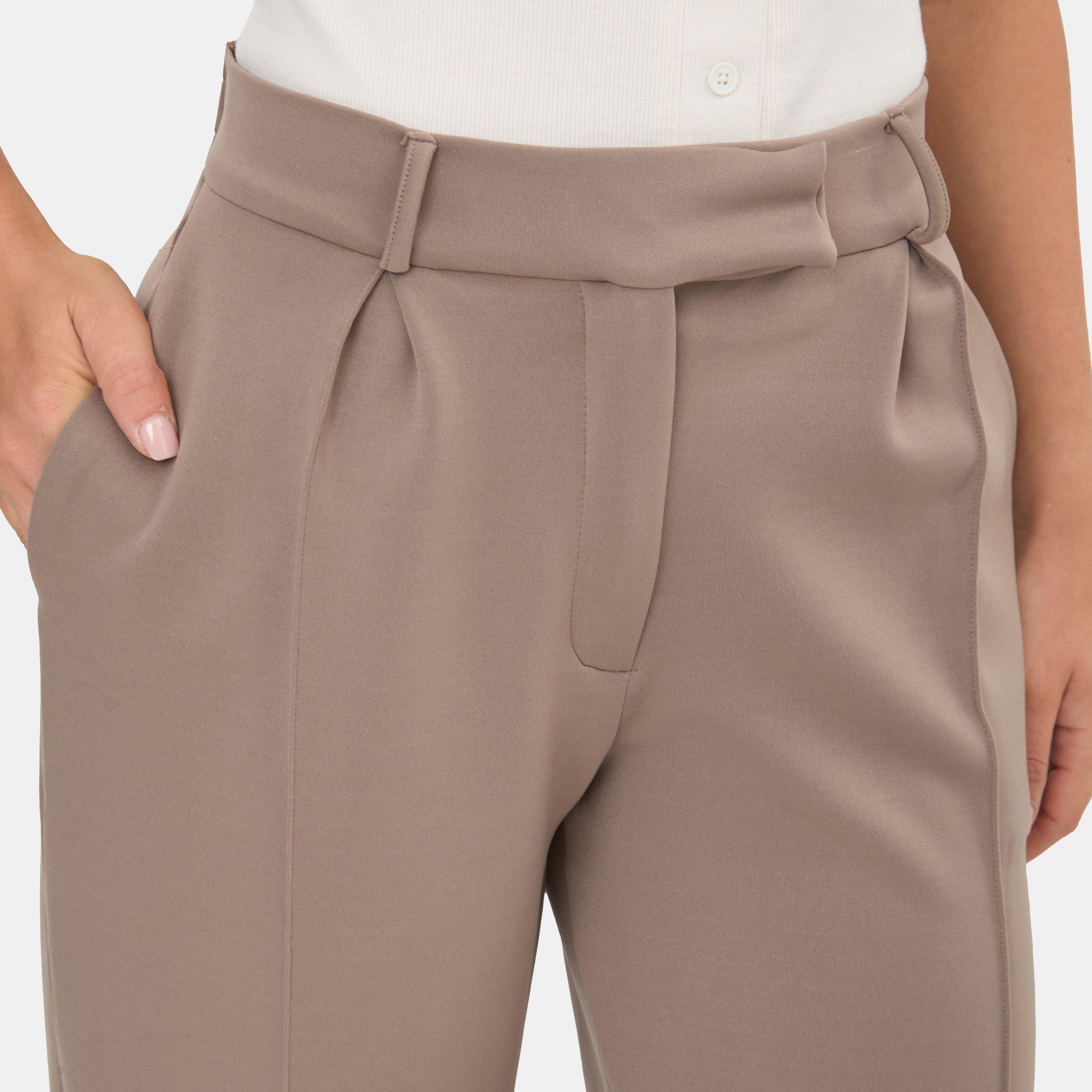Taupe - I Saw It First - Jersey Tailored Trousers - 4
