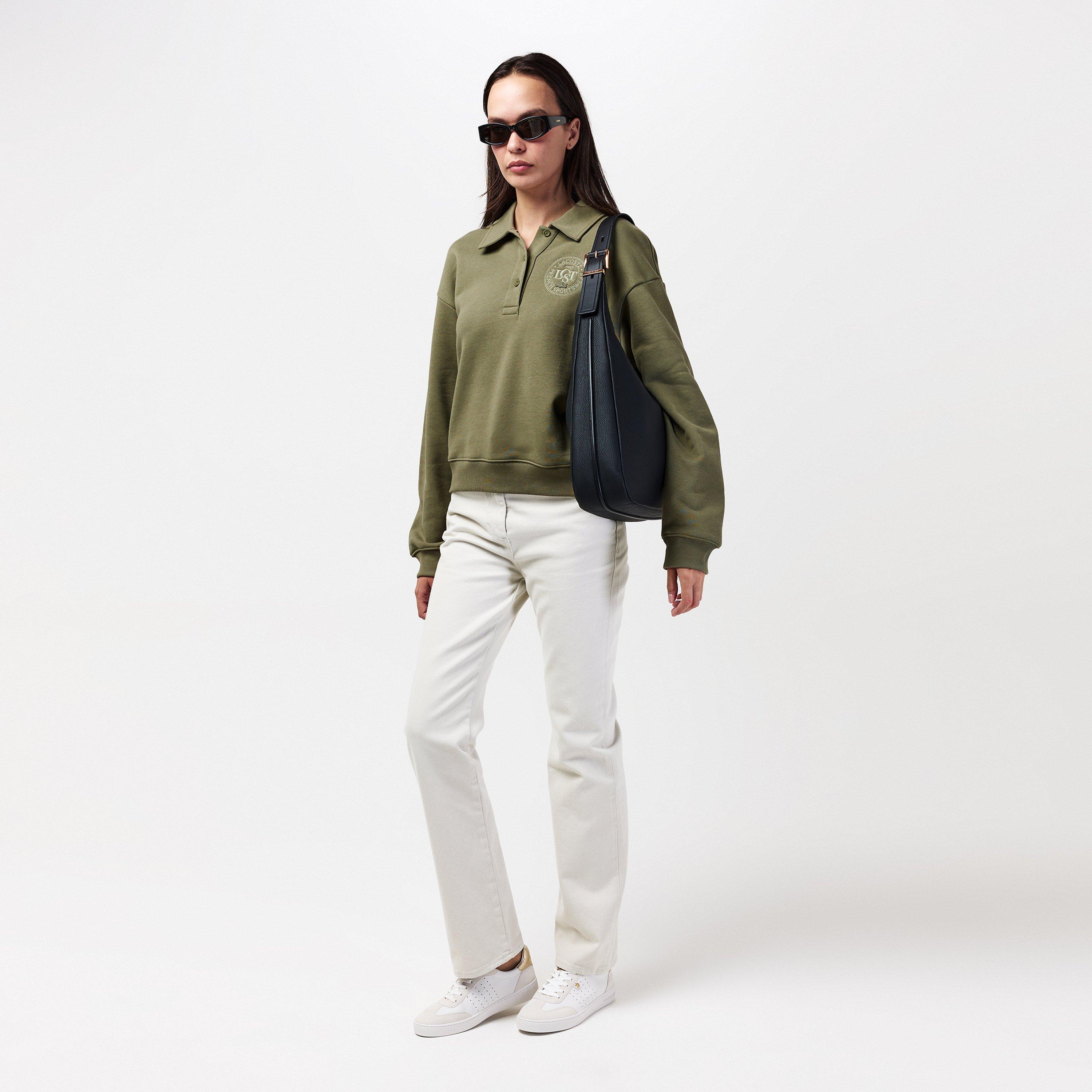 Khaki - Lacoste - Crew Neck Jumper - 6