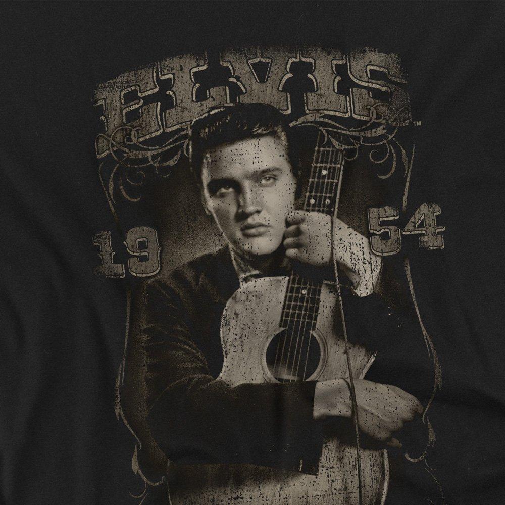 Black - Elvis Presley - Elvis Presley 1954 Kids T-Shirt Black - 2