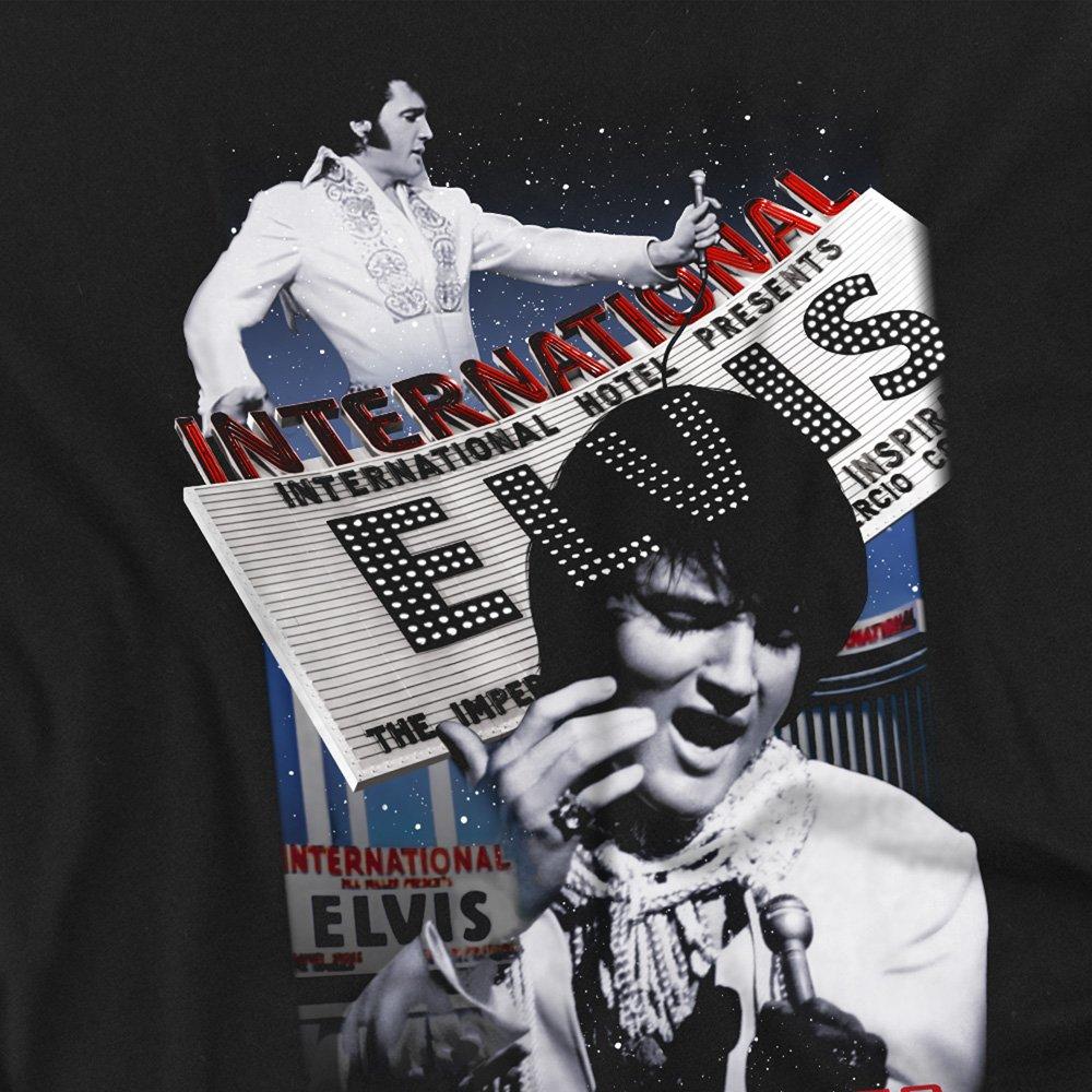 Black - Elvis Presley - International Hotel T-Shirt Black - 2