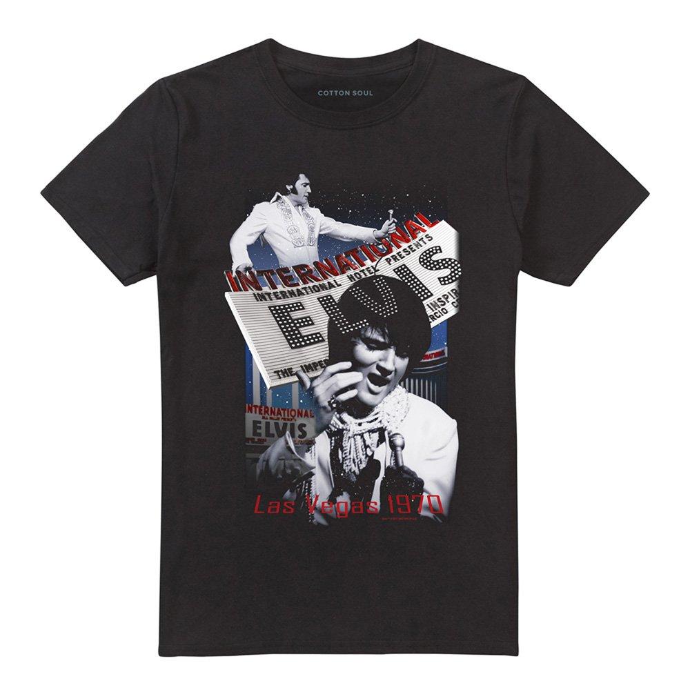 Black - Elvis Presley - International Hotel T-Shirt Black - 4