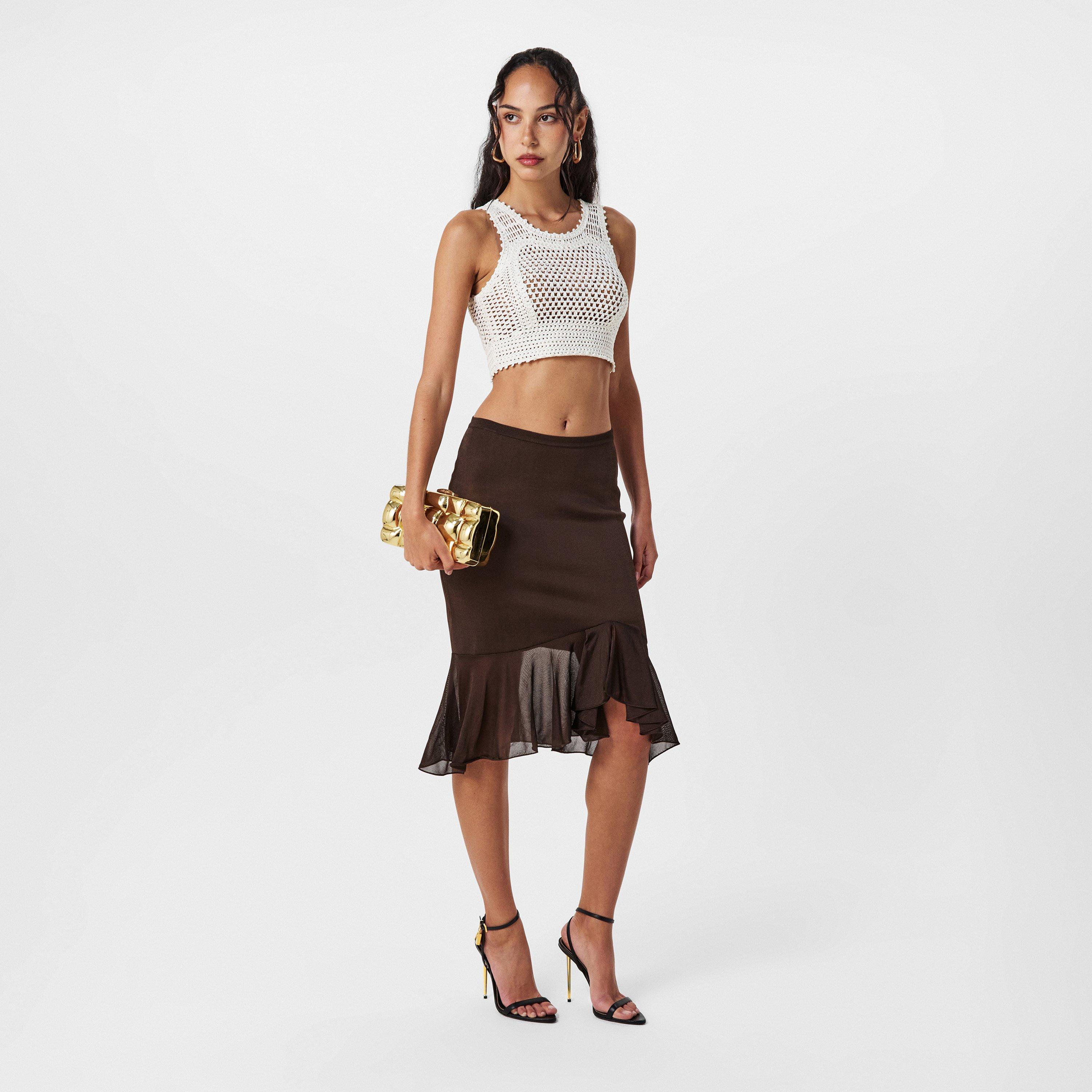 Brown - Tom Ford - Women's Knitted Skirt - 6