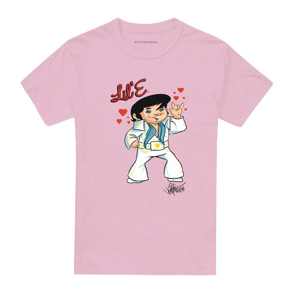 Pink - Elvis Presley - Lil E T-Shirt Pink - 4