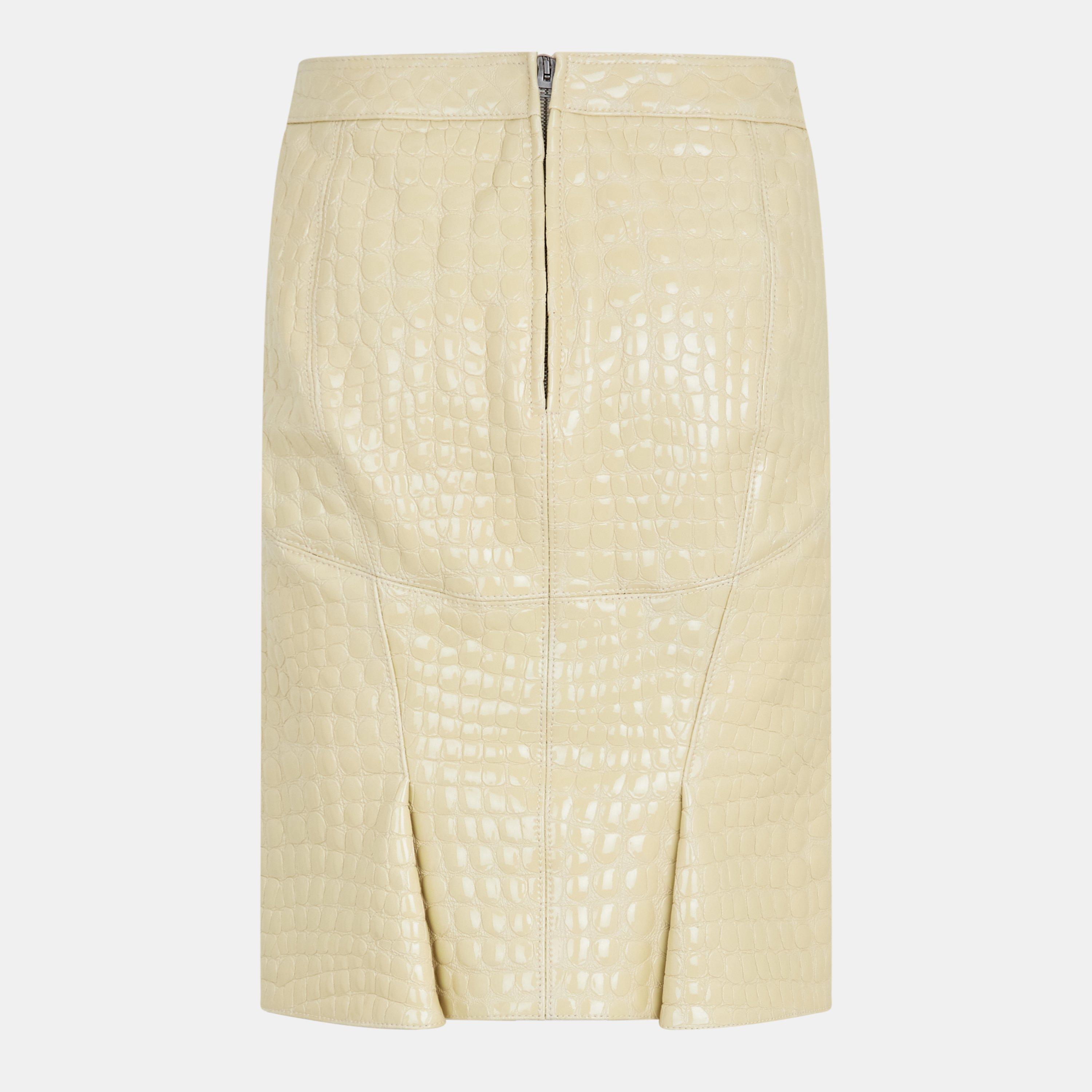 Beige - Tom Ford - Women's Contemporary Mini Skirt - 2