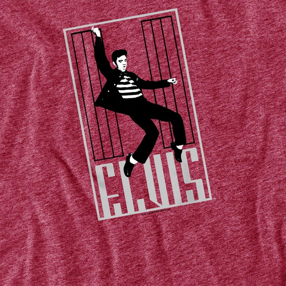Red - Elvis Presley - Elvis Presley One Jailhouse T-Shirt Red - 2