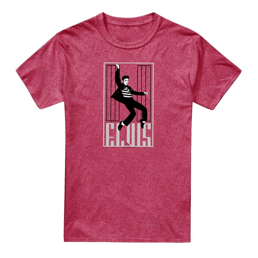 Red - Elvis Presley - Elvis Presley One Jailhouse T-Shirt Red - 4