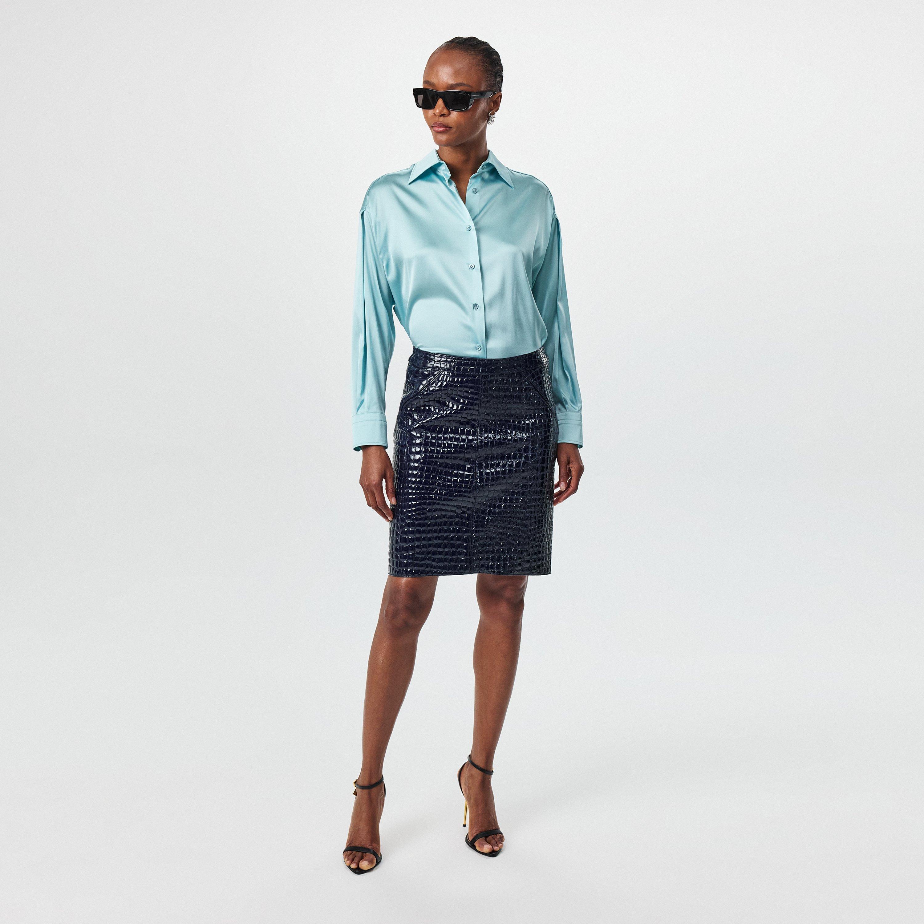 Blue - Tom Ford - Women's Mini Skirt - 6