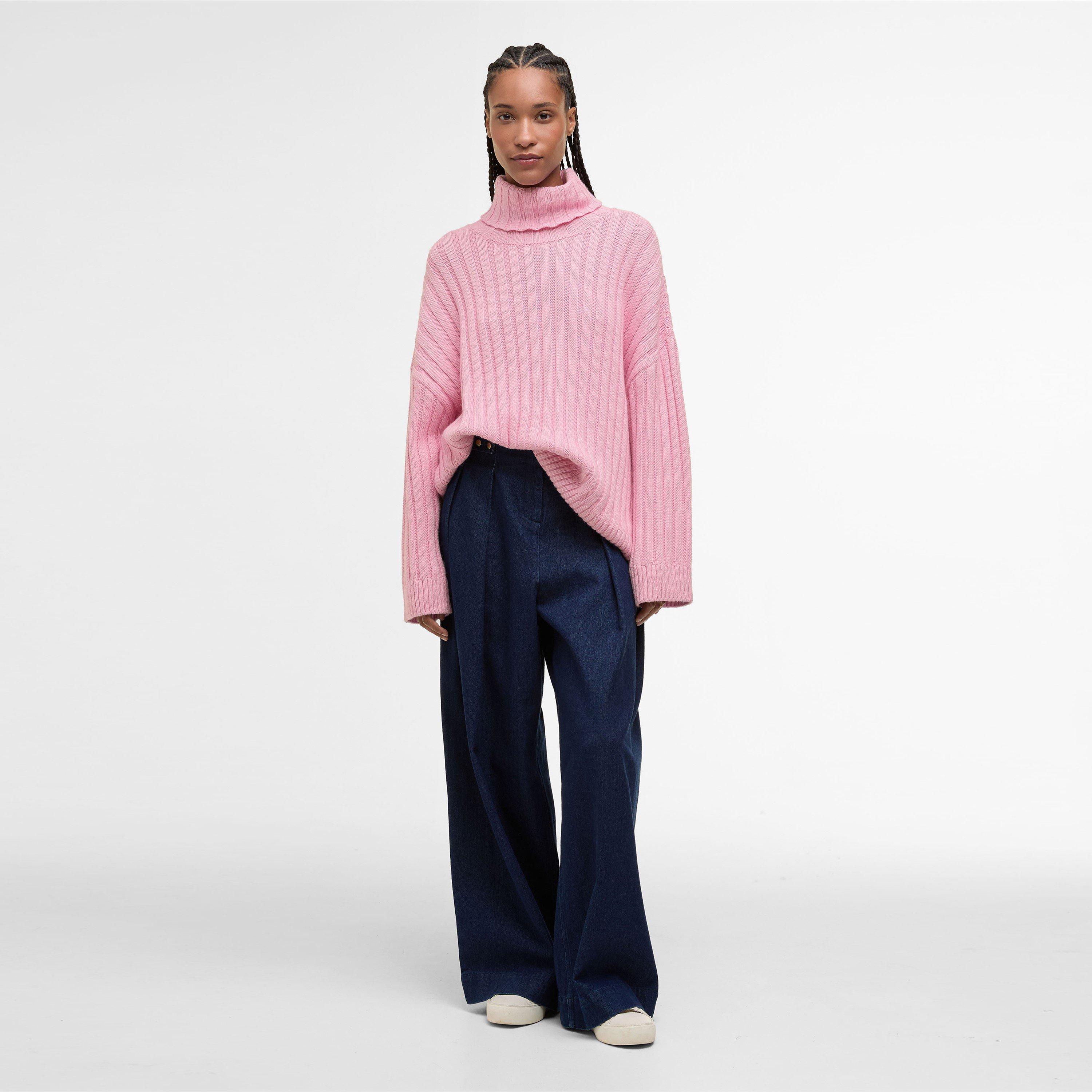 Cherry Blossom - Barbour - Womens Maeve Jumper - 5