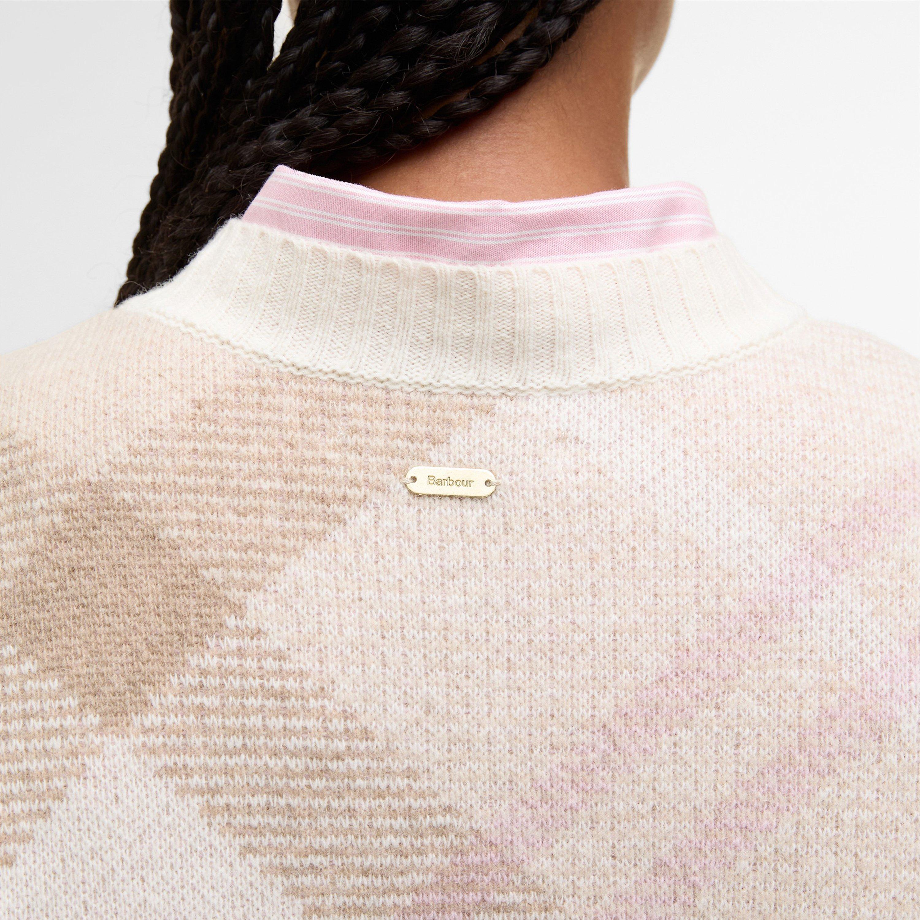 Multi - Barbour - Womens Sara Tartan Jumper - 4