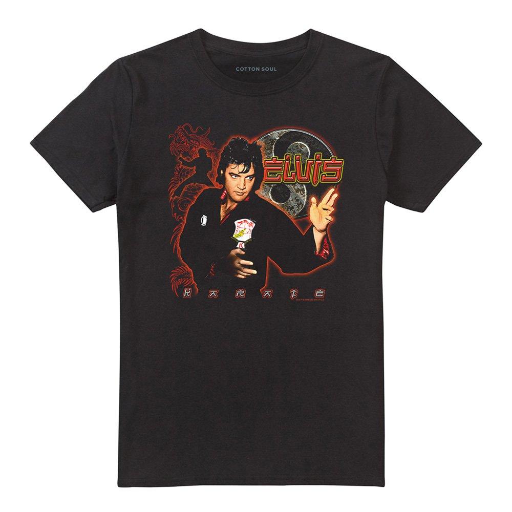 Black - Elvis Presley - Elvis Presley Karate T-Shirt Black - 4