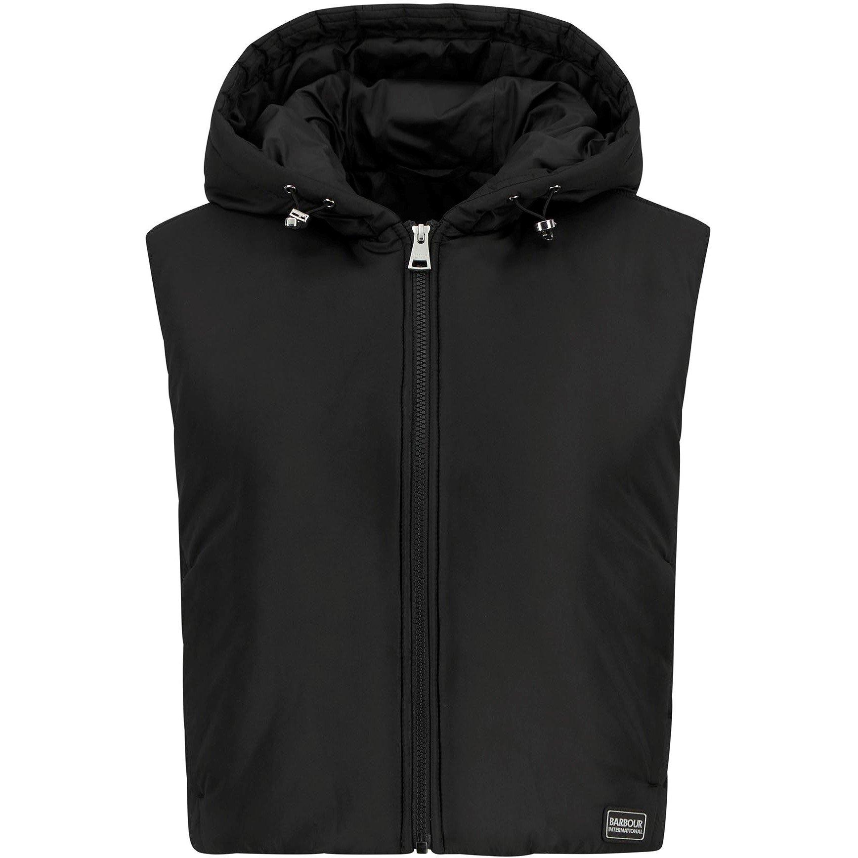Barbour International Womens Calista Gilet - Black - Size 14 (L)