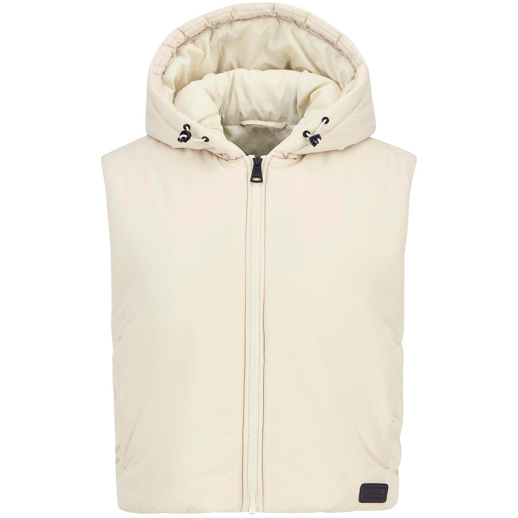 Barbour International Women's Calista Gilet - Bone White - 14 (L)