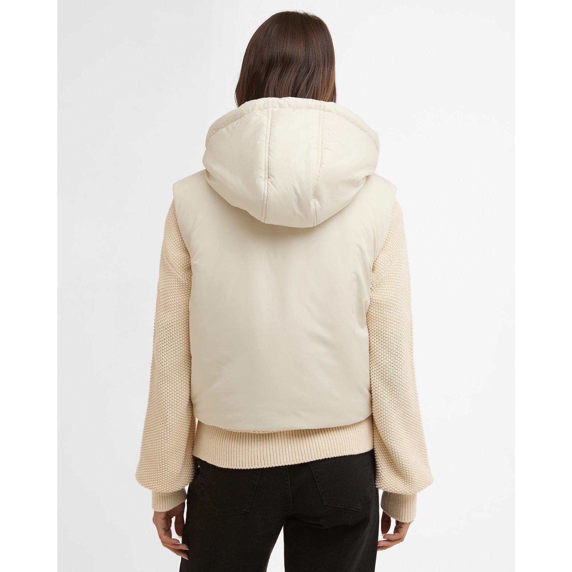 Bone White - Barbour International - Womens Calista Gilet - 3