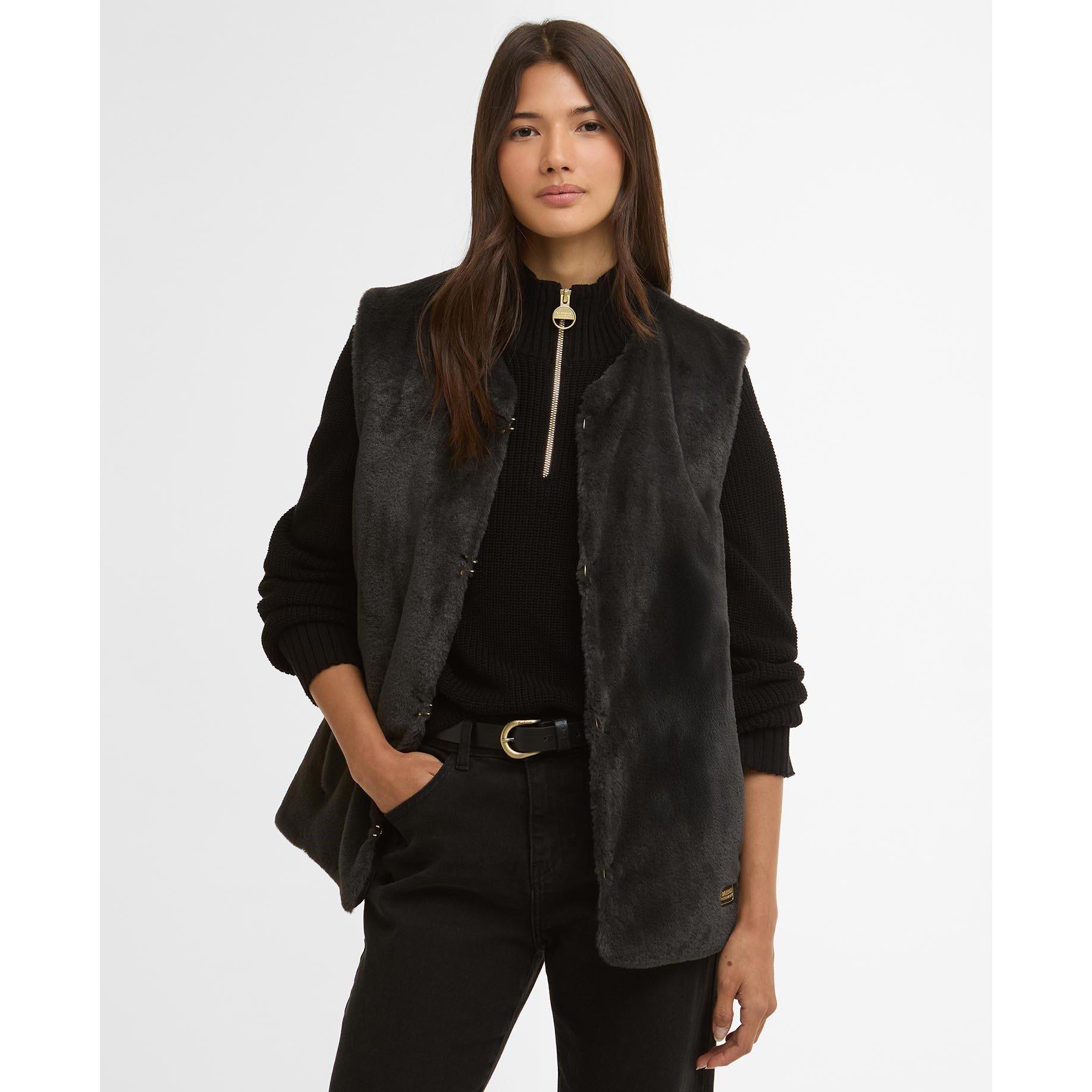 Black - Barbour International - Womens Milan Gilet - 2