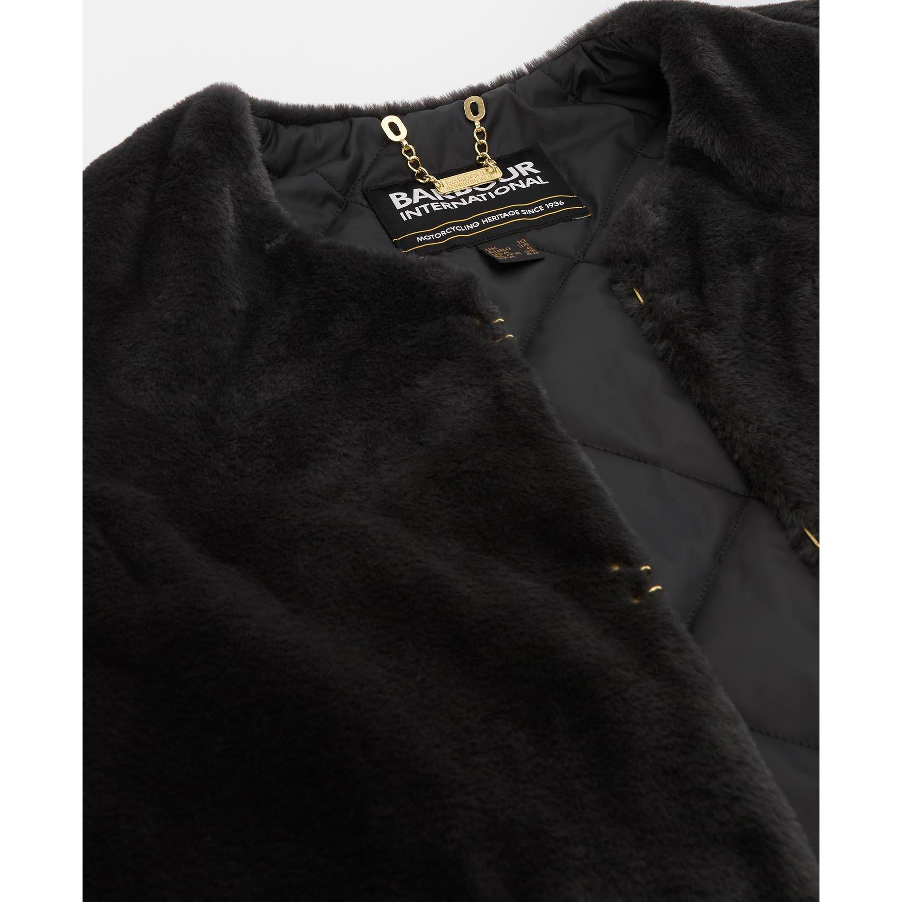 Black - Barbour International - Womens Milan Gilet - 5