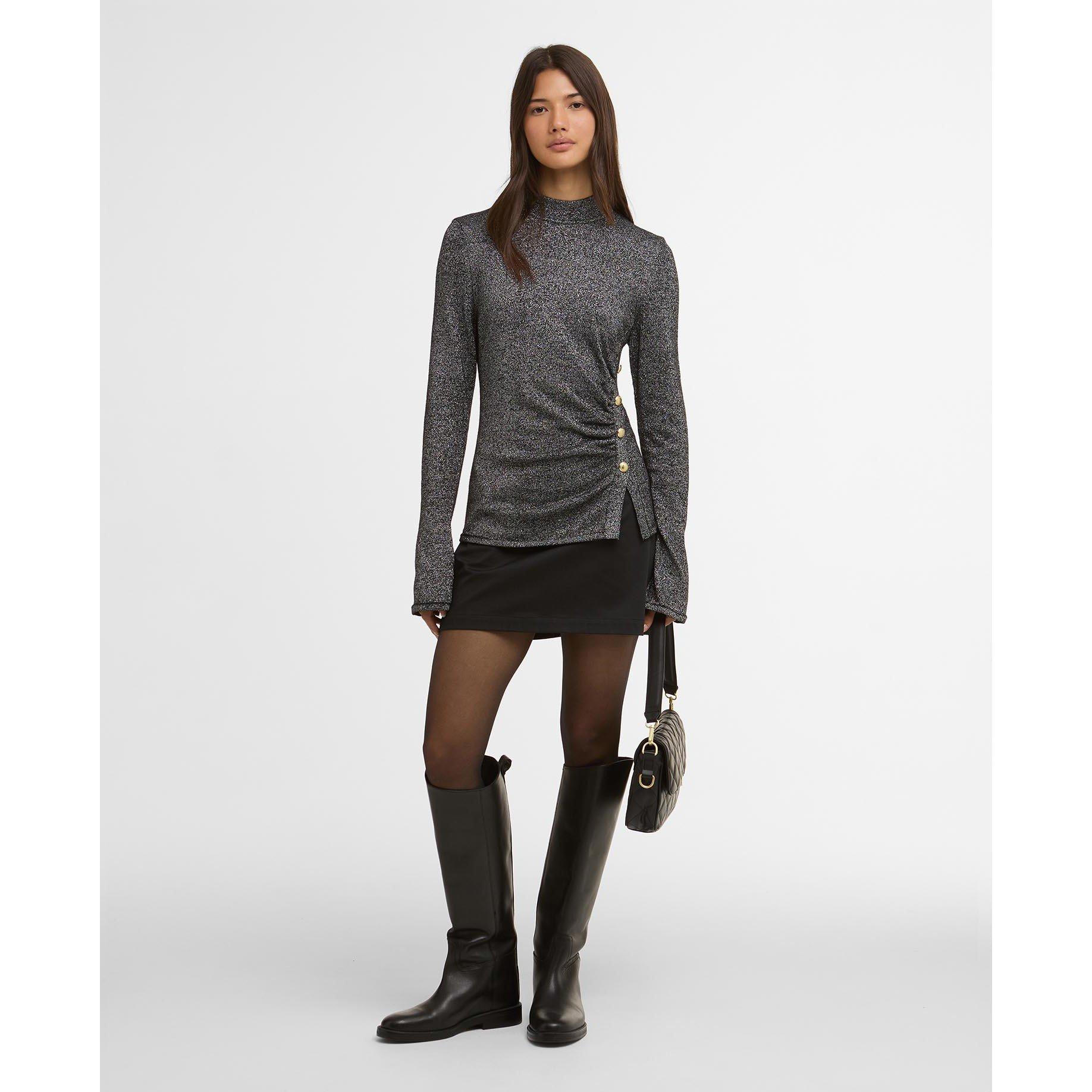 Black - Barbour International - Womens Monique Jumper - 6