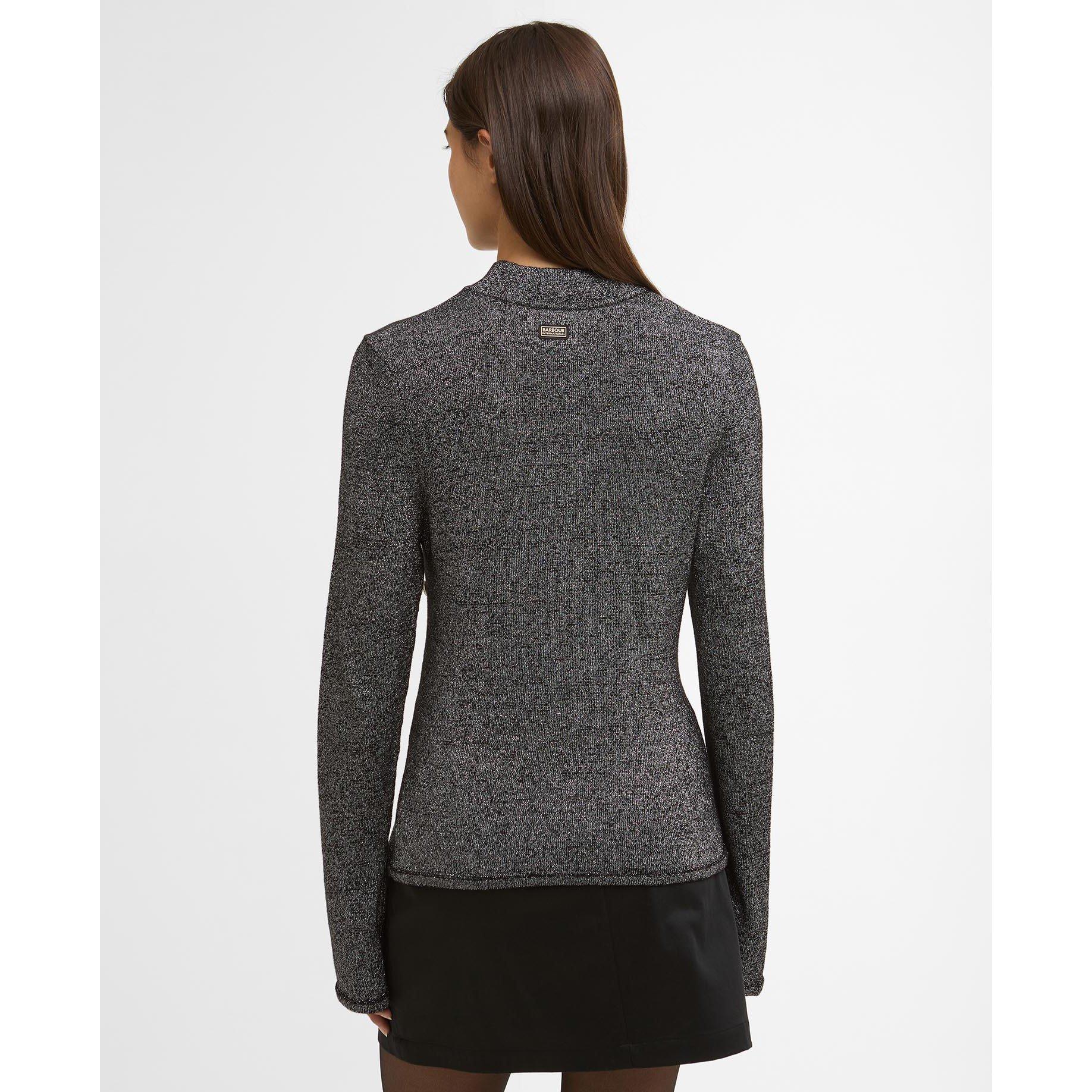 Black - Barbour International - Womens Monique Jumper - 3