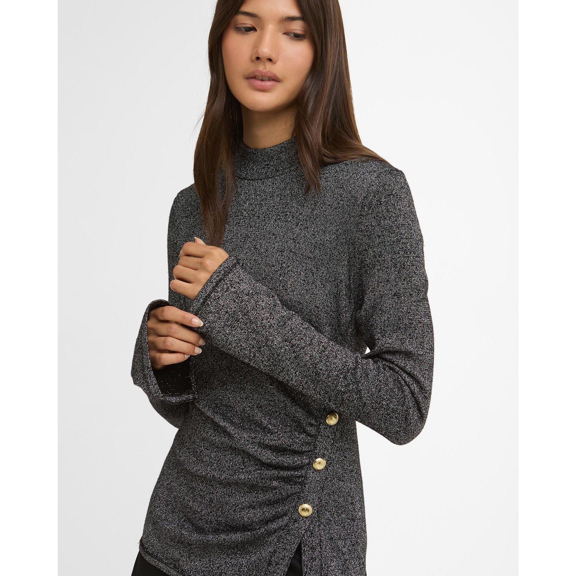 Black - Barbour International - Womens Monique Jumper - 5