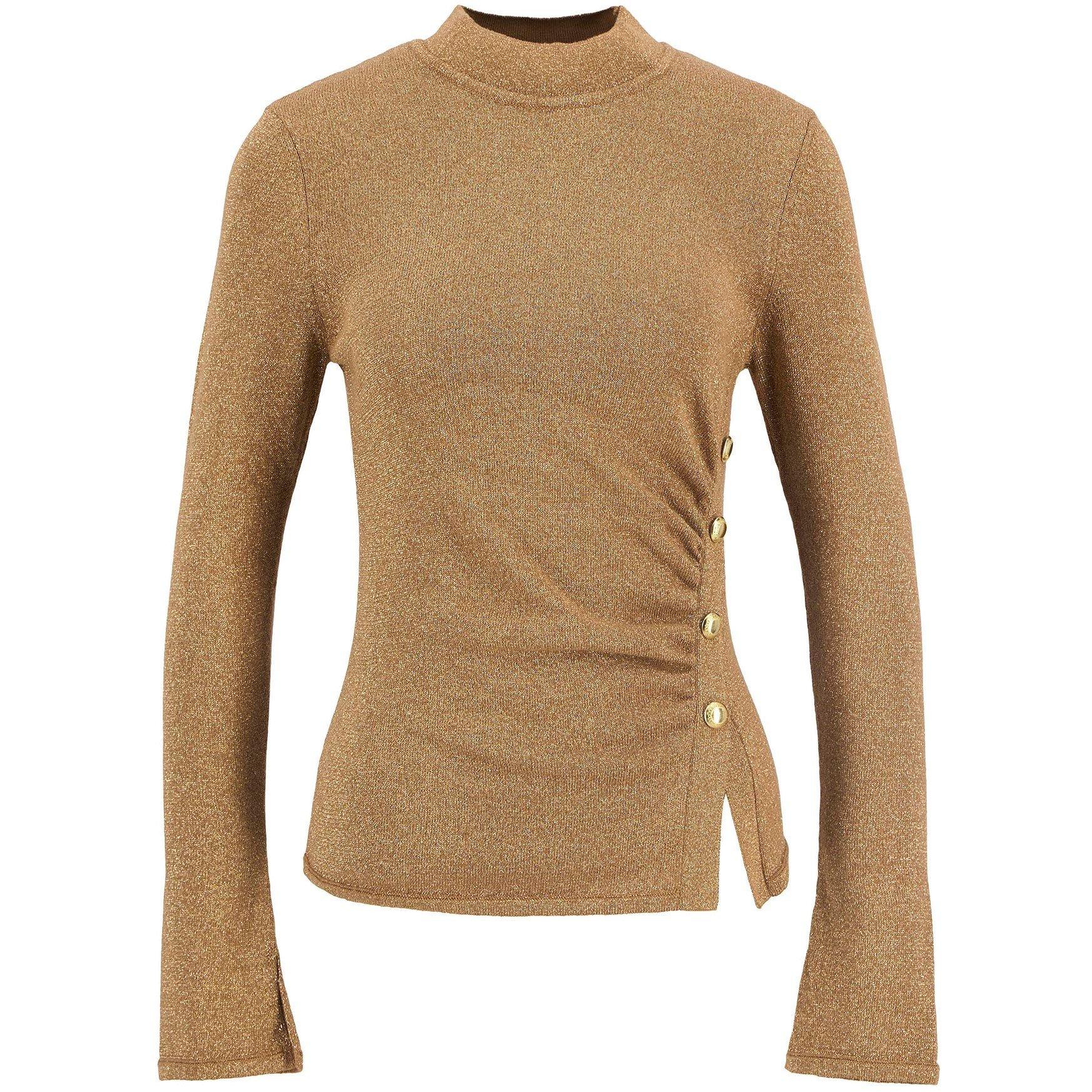 Barbour International Womens Monique Jumper - Antique Bronze - Size 14 (L)