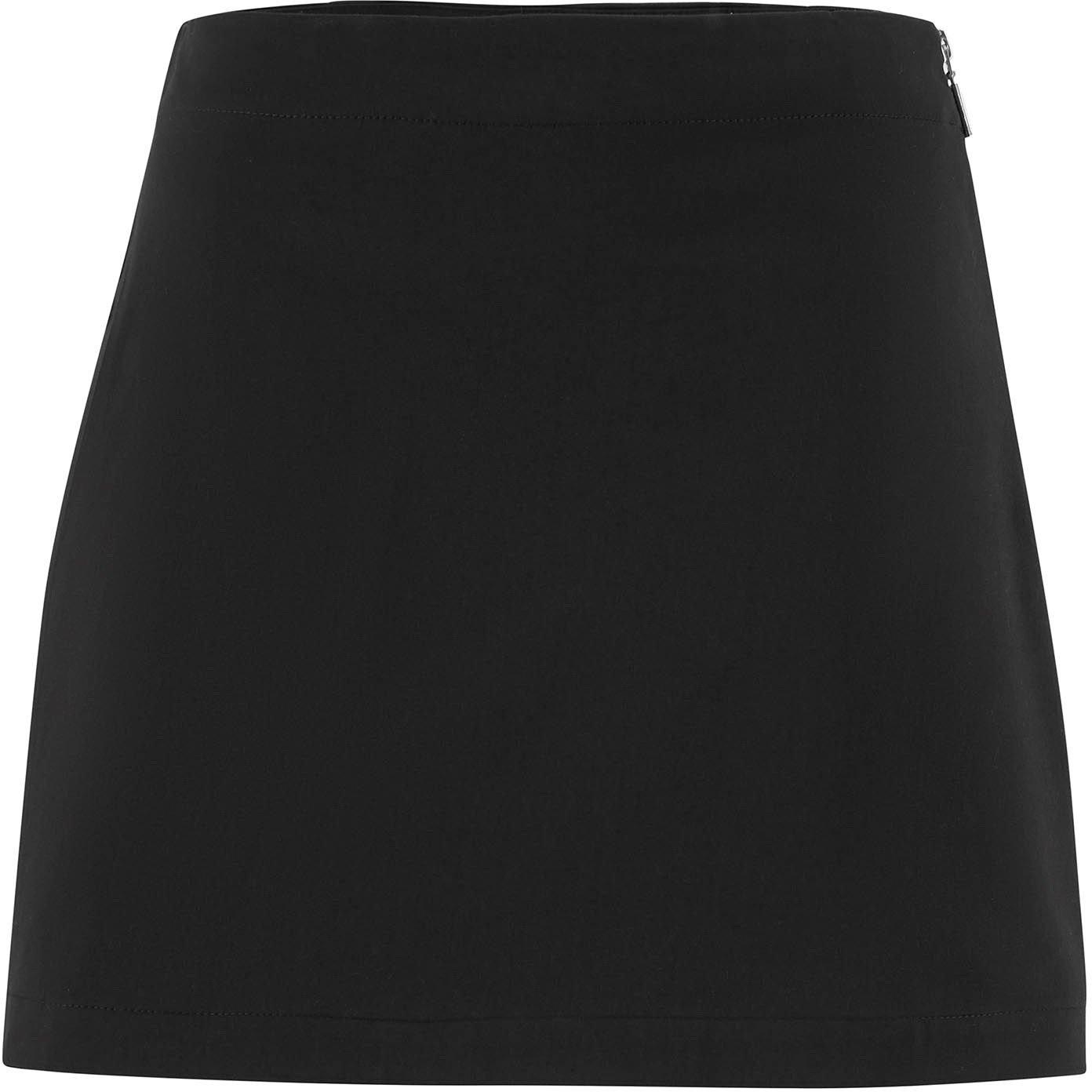 Barbour International Womens Katya Mini Skirt - Black - Size 8 (XS)