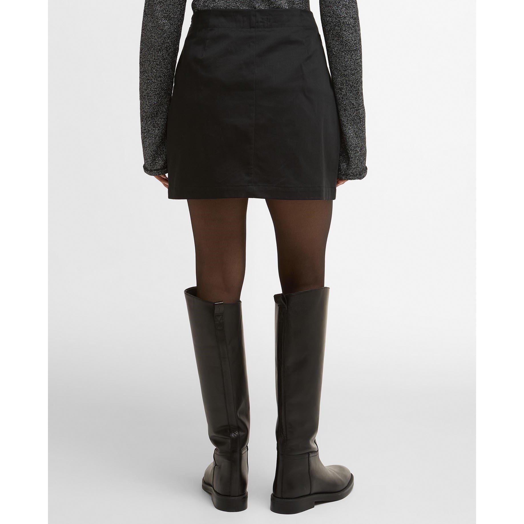 Black - Barbour International - Womens Katya Mini Skirt - 3