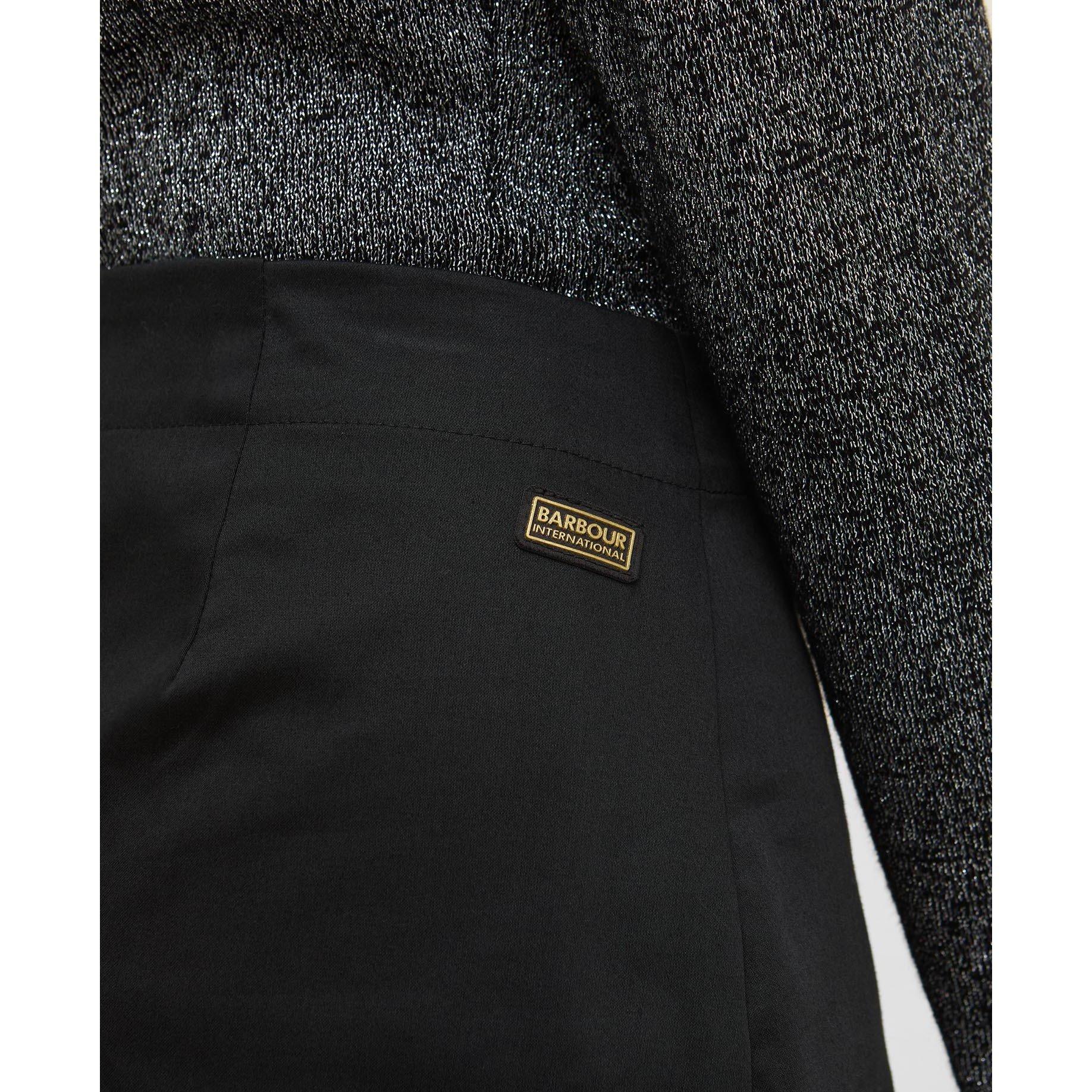 Black - Barbour International - Womens Katya Mini Skirt - 5