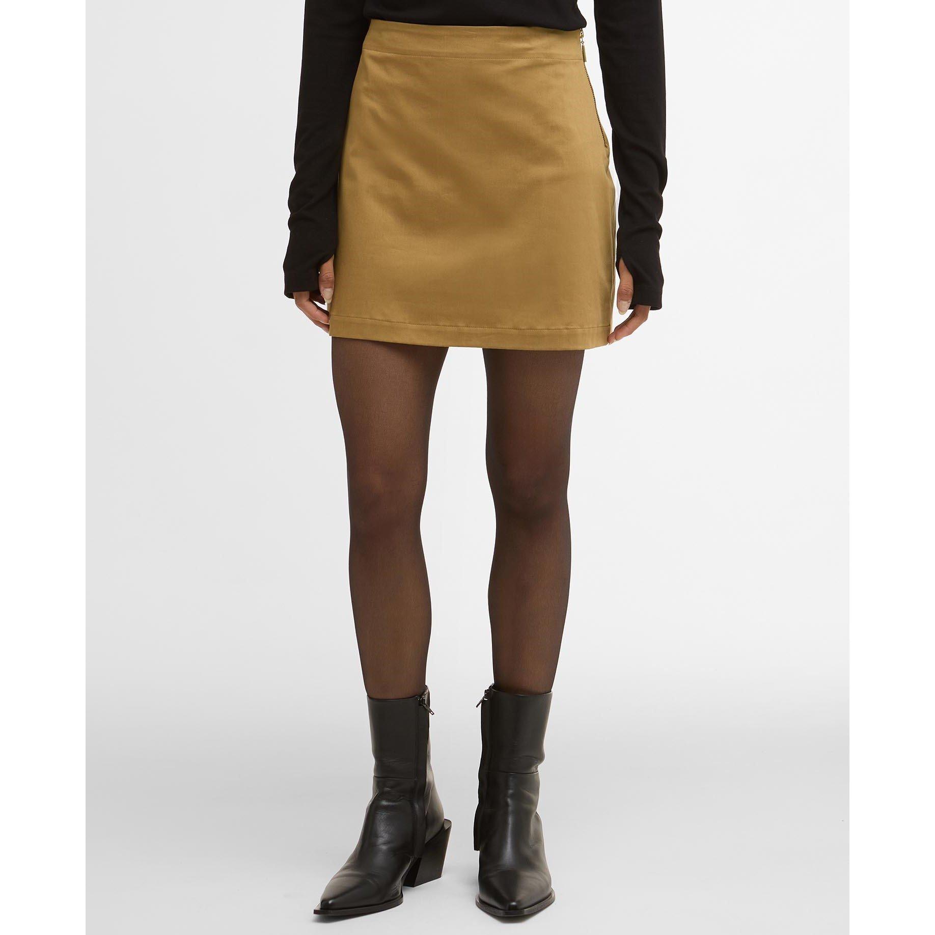 Bronzo Antico - Barbour International - Womens Katya Mini Skirt - 6