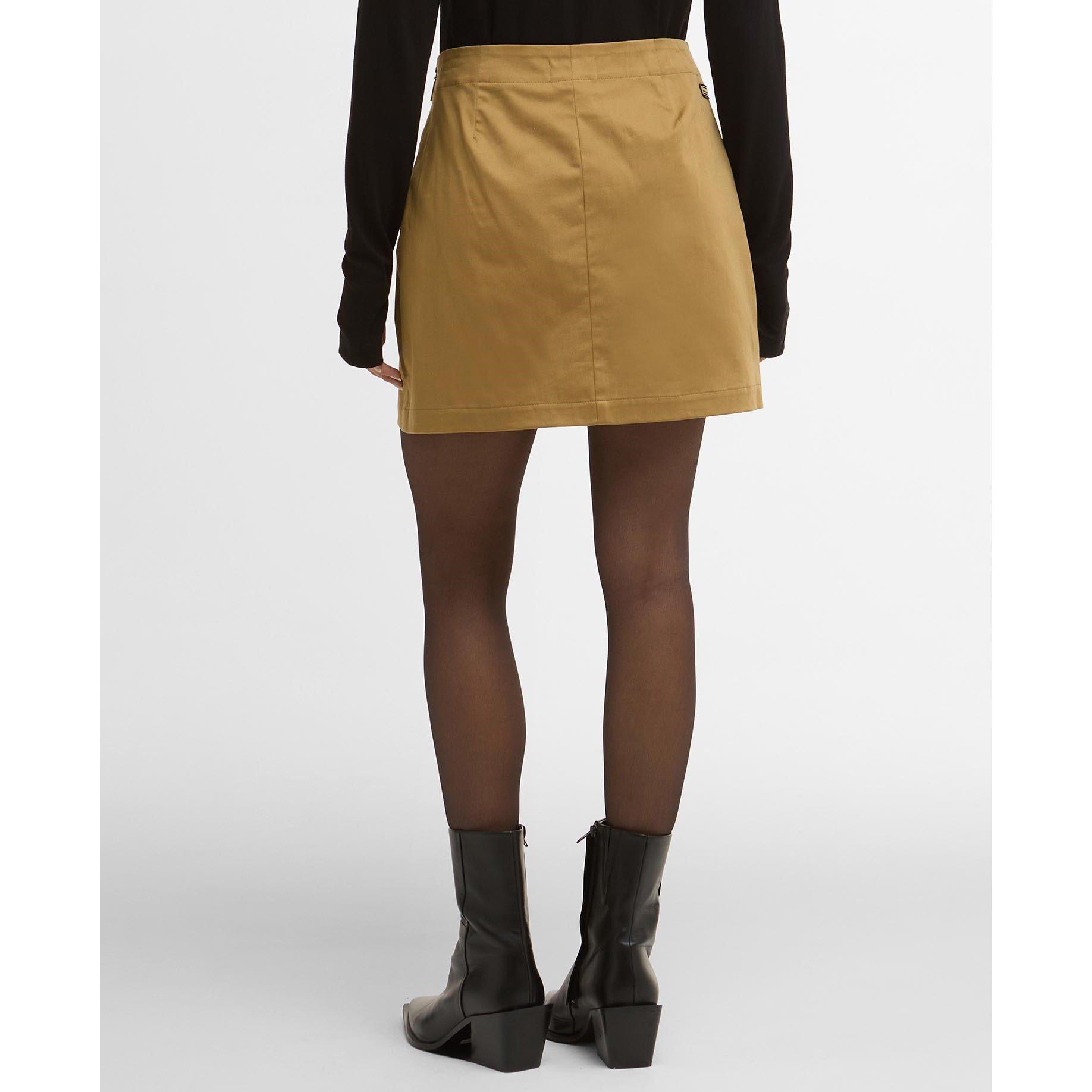 Bronzo Antico - Barbour International - Womens Katya Mini Skirt - 3