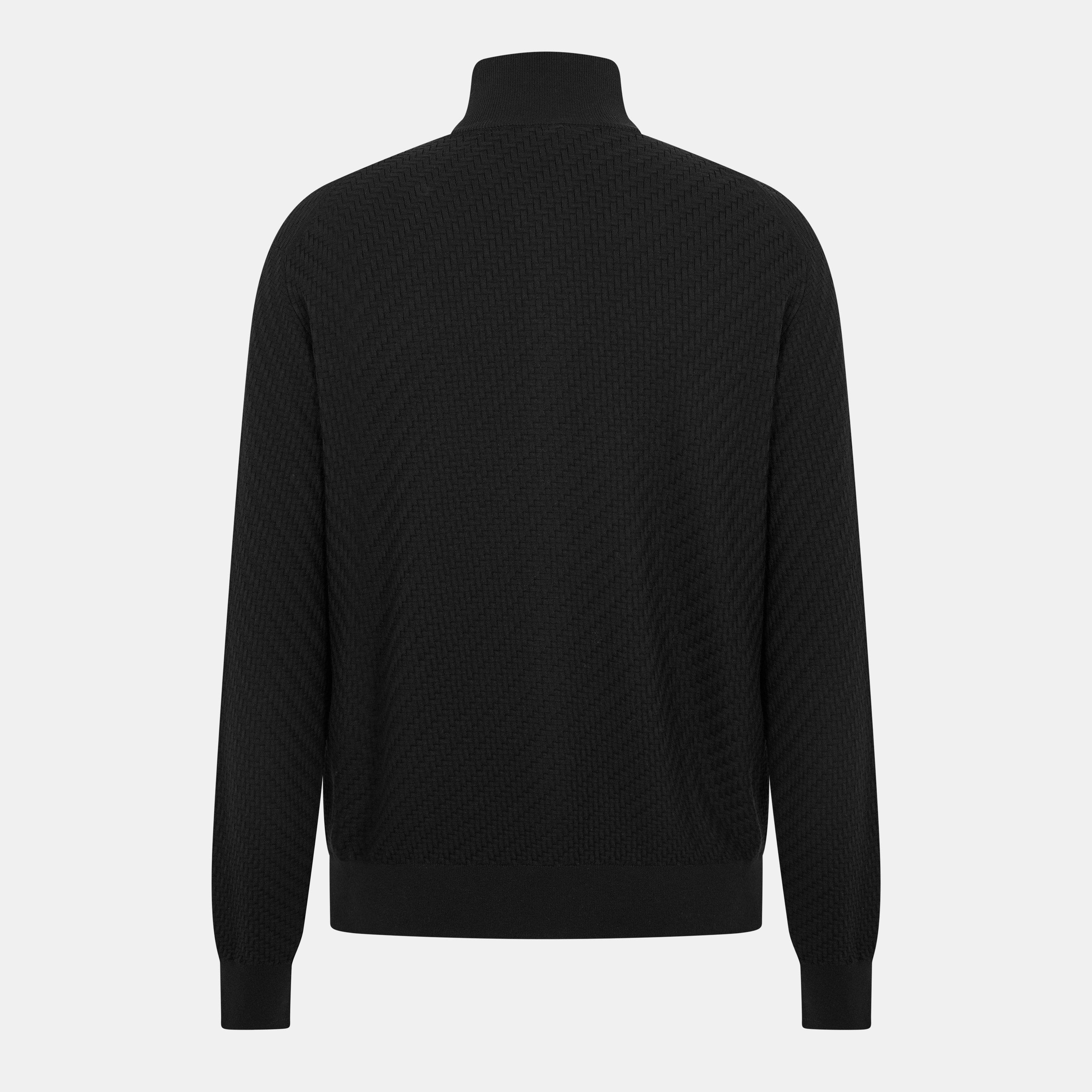 Black - Brioni - Men's Knitted Top - 2