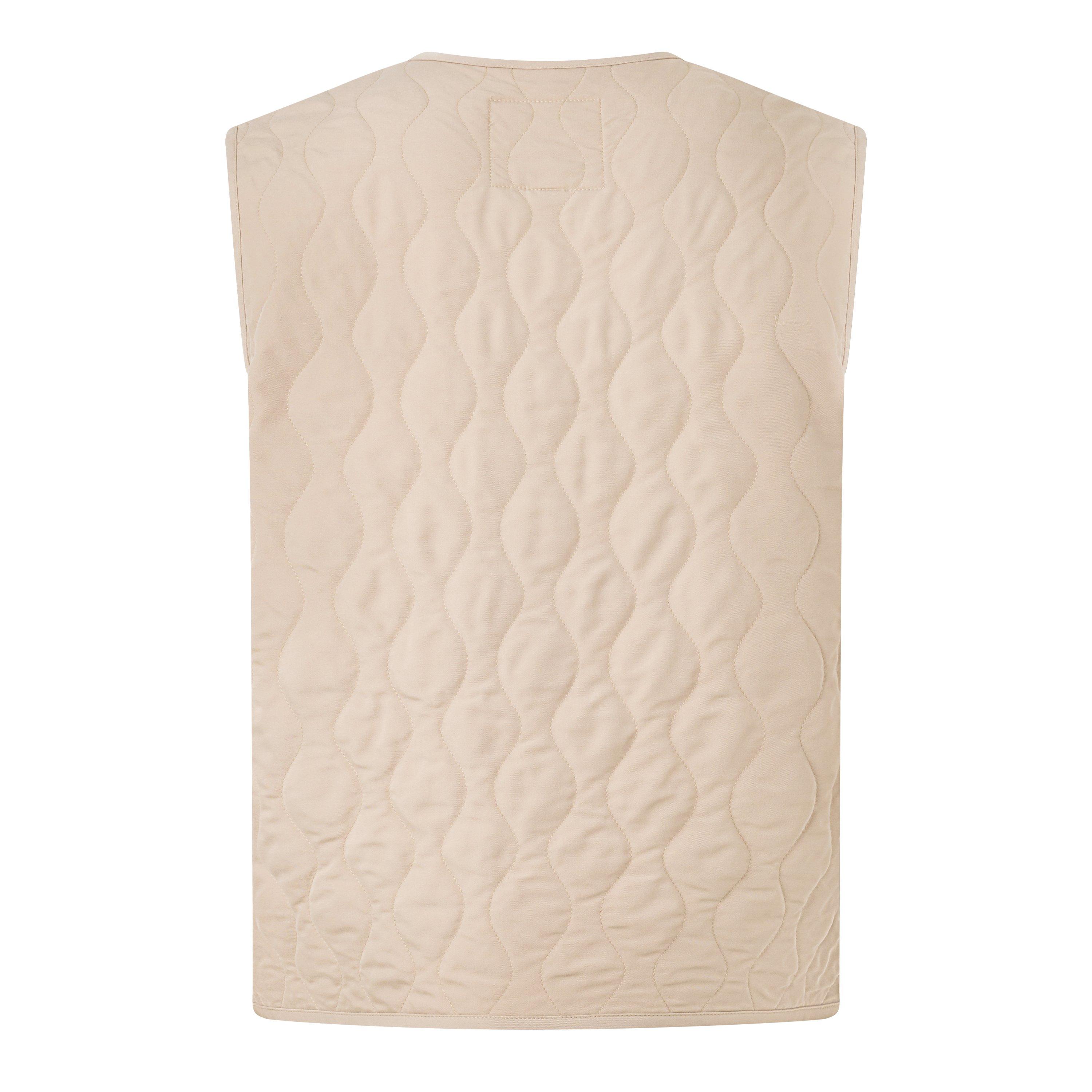 Light Taupe - Varley - Women's Karla Lightweight Insulation Tailored Fit Gilet - 2