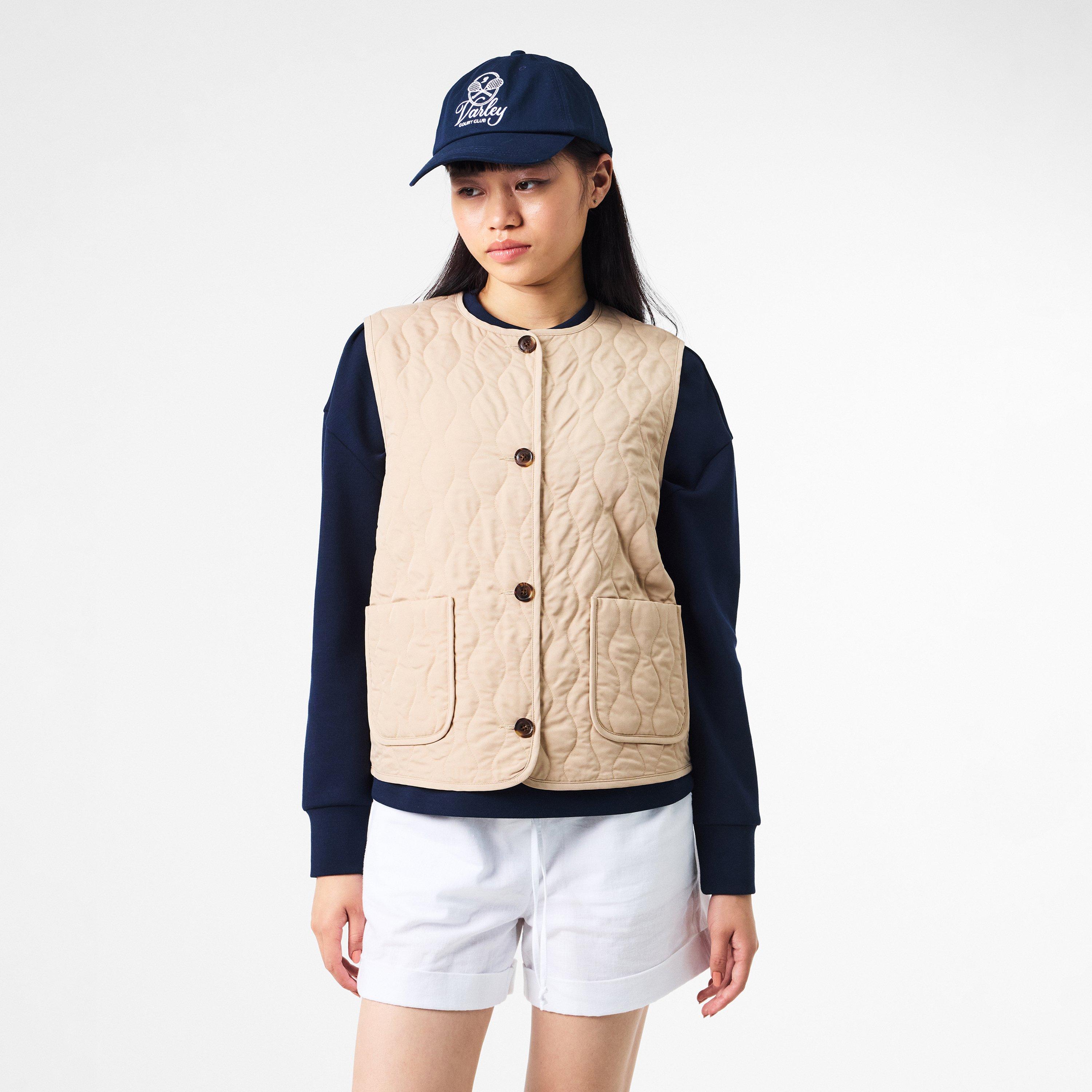 Light Taupe - Varley - Women's Karla Lightweight Insulation Tailored Fit Gilet - 2