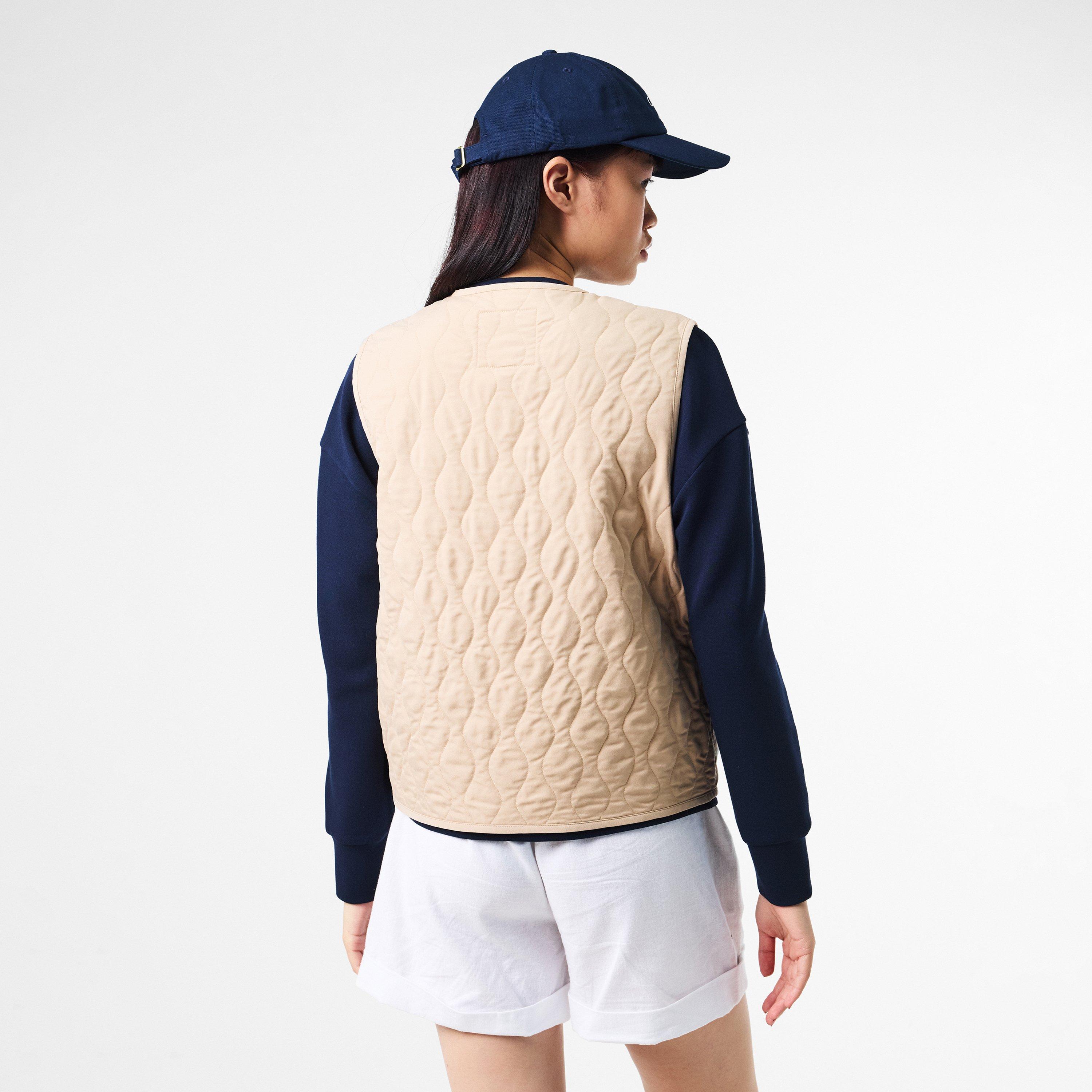 Light Taupe - Varley - Women's Karla Lightweight Insulation Tailored Fit Gilet - 3