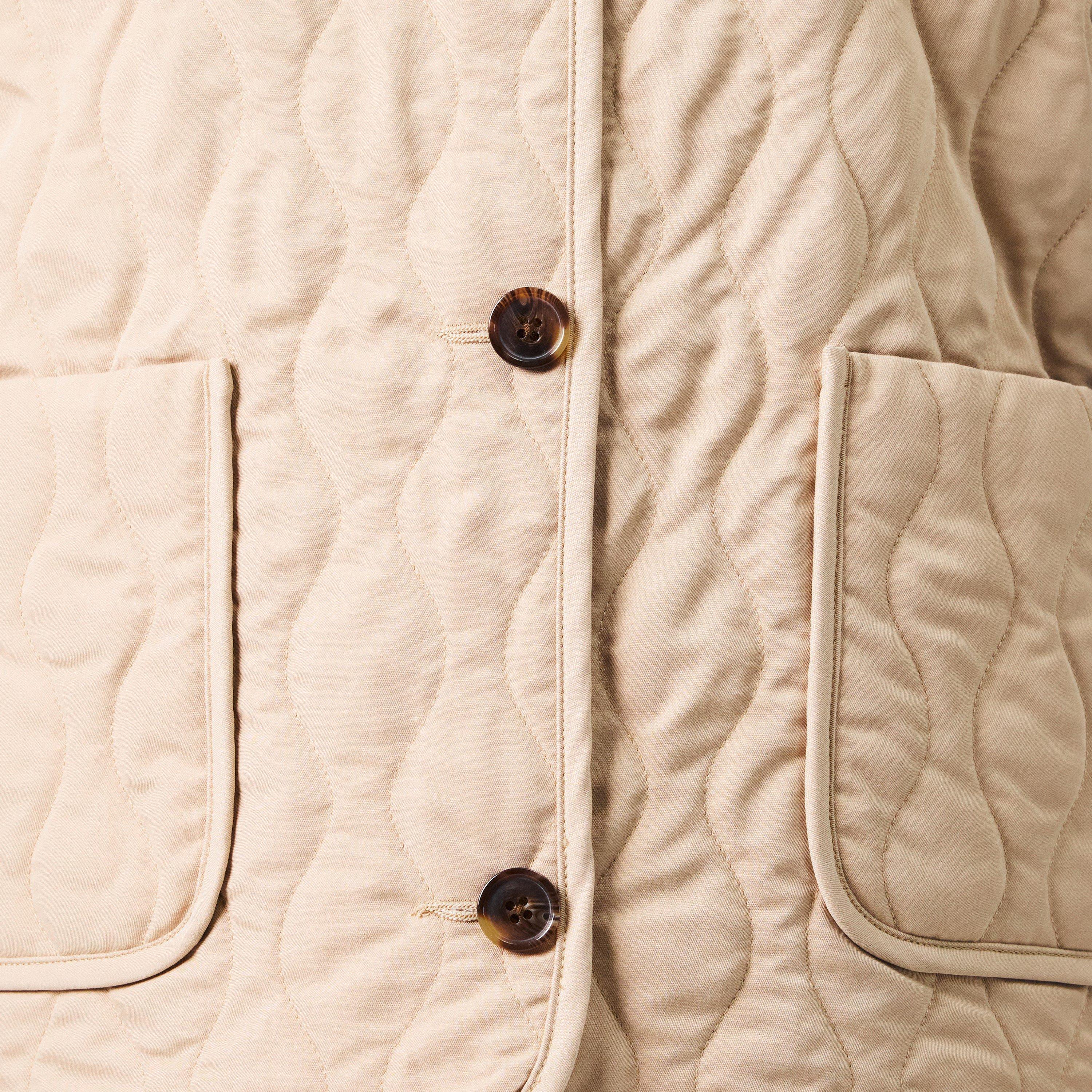 Light Taupe - Varley - Women's Karla Lightweight Insulation Tailored Fit Gilet - 4