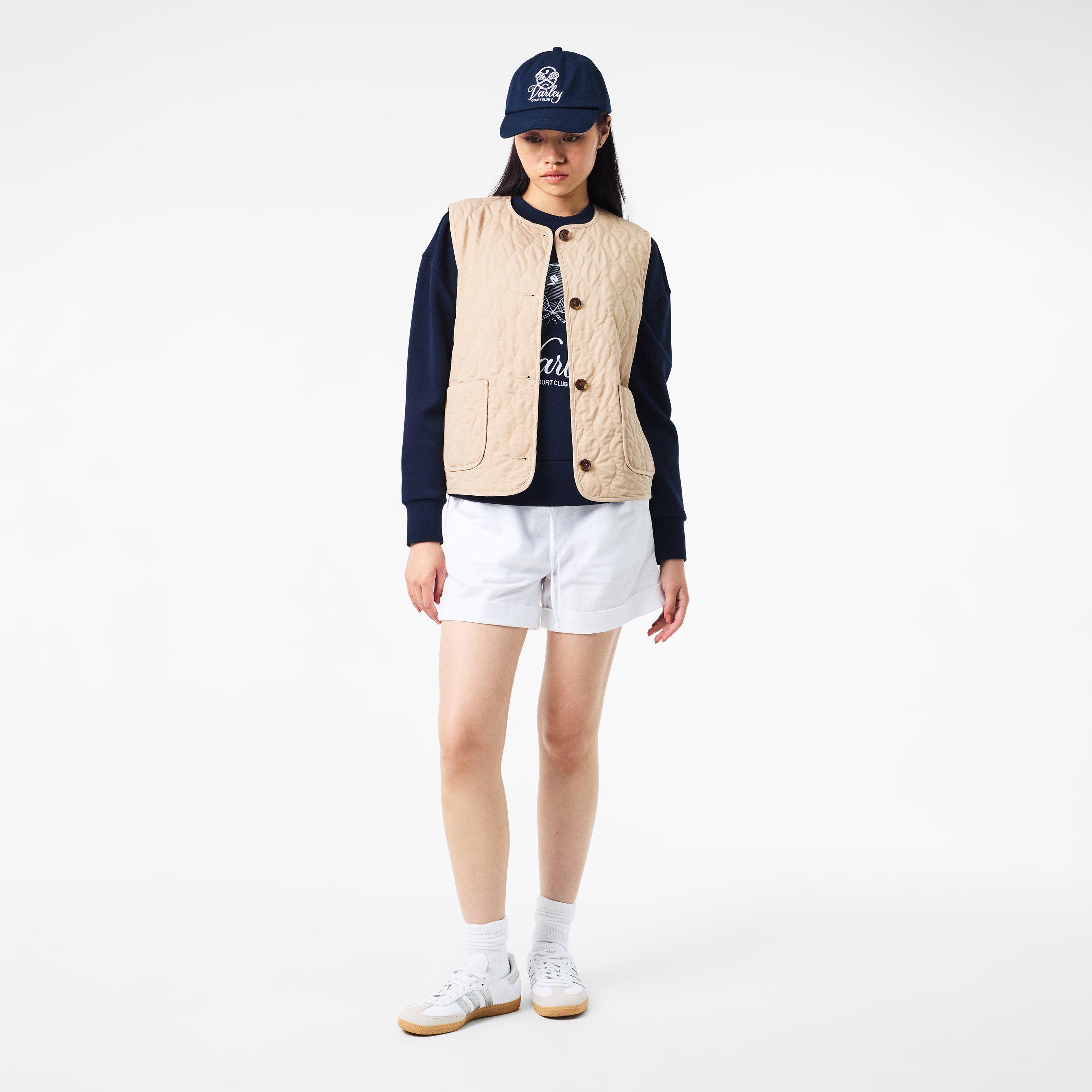 Light Taupe - Varley - Women's Karla Lightweight Insulation Tailored Fit Gilet - 5