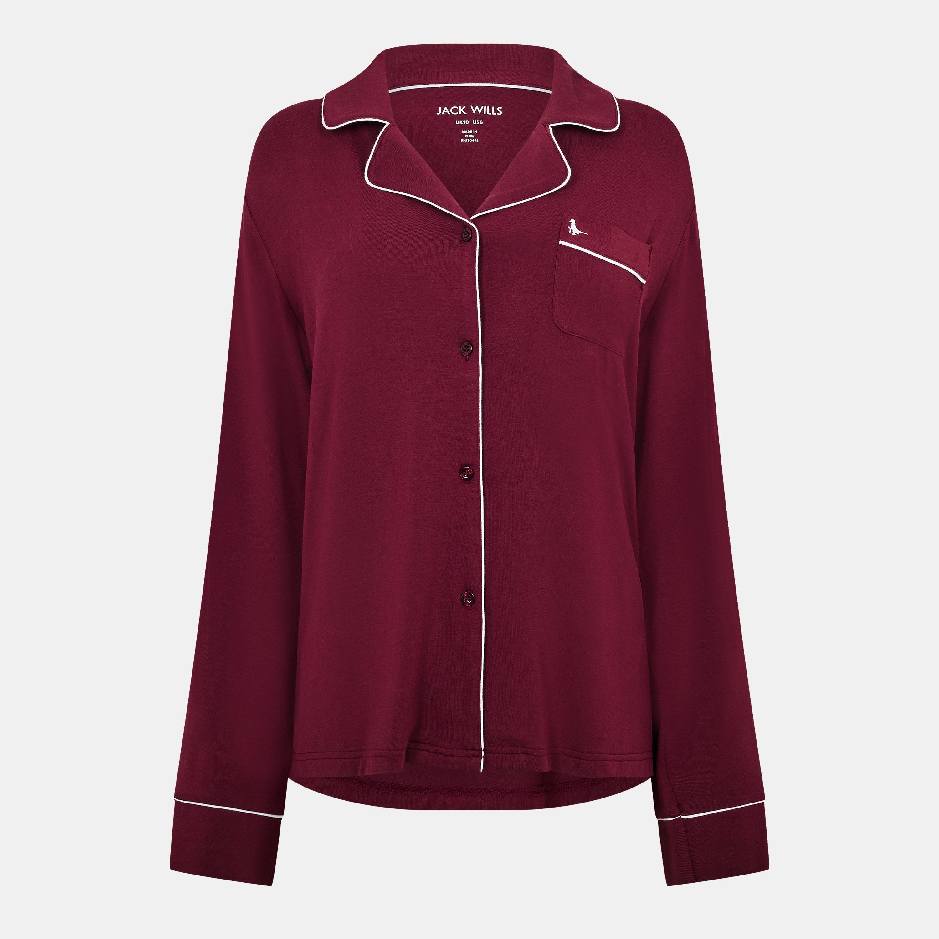 Wijn - Jack Wills - Women's JW Modal Long Sleeve Pyjama Set - 1