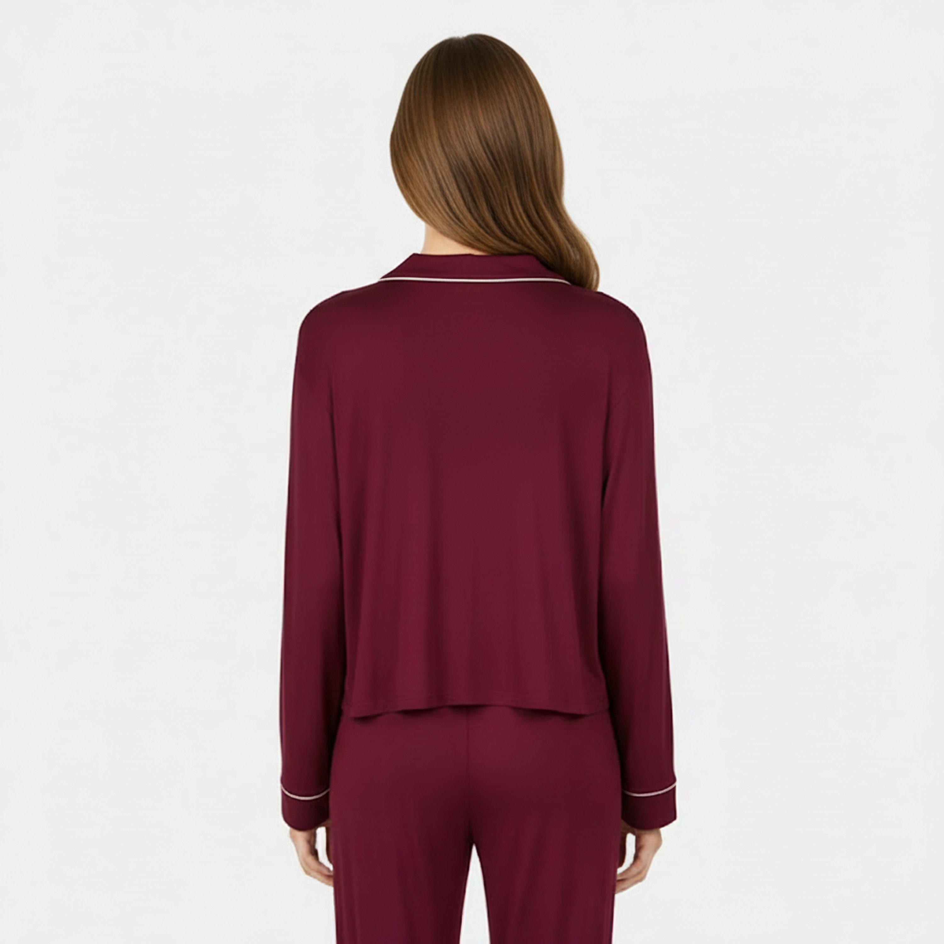 Vino - Jack Wills - Women's JW Modal Long Sleeve Pyjama Set - 4