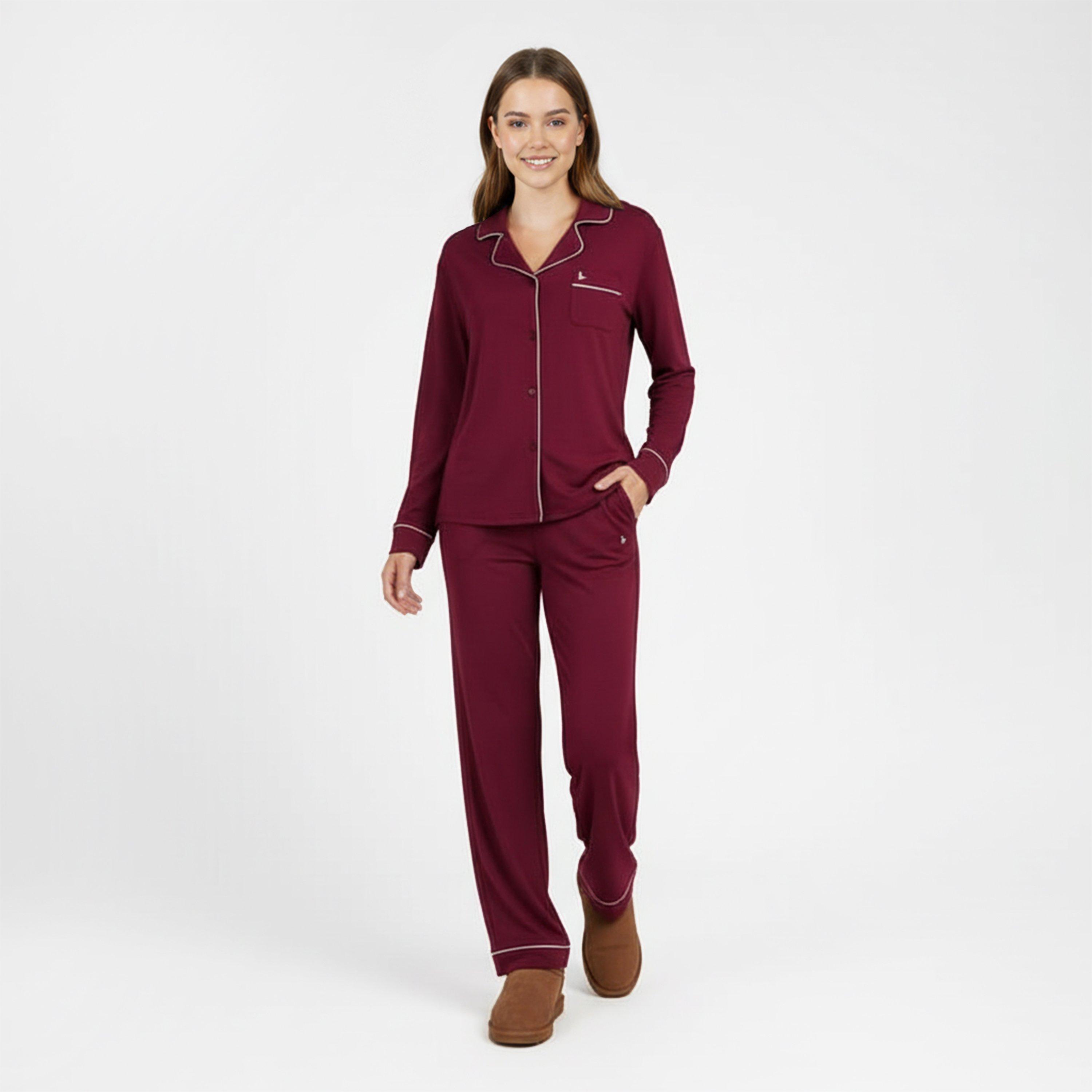 Vino - Jack Wills - Women's JW Modal Long Sleeve Pyjama Set - 5