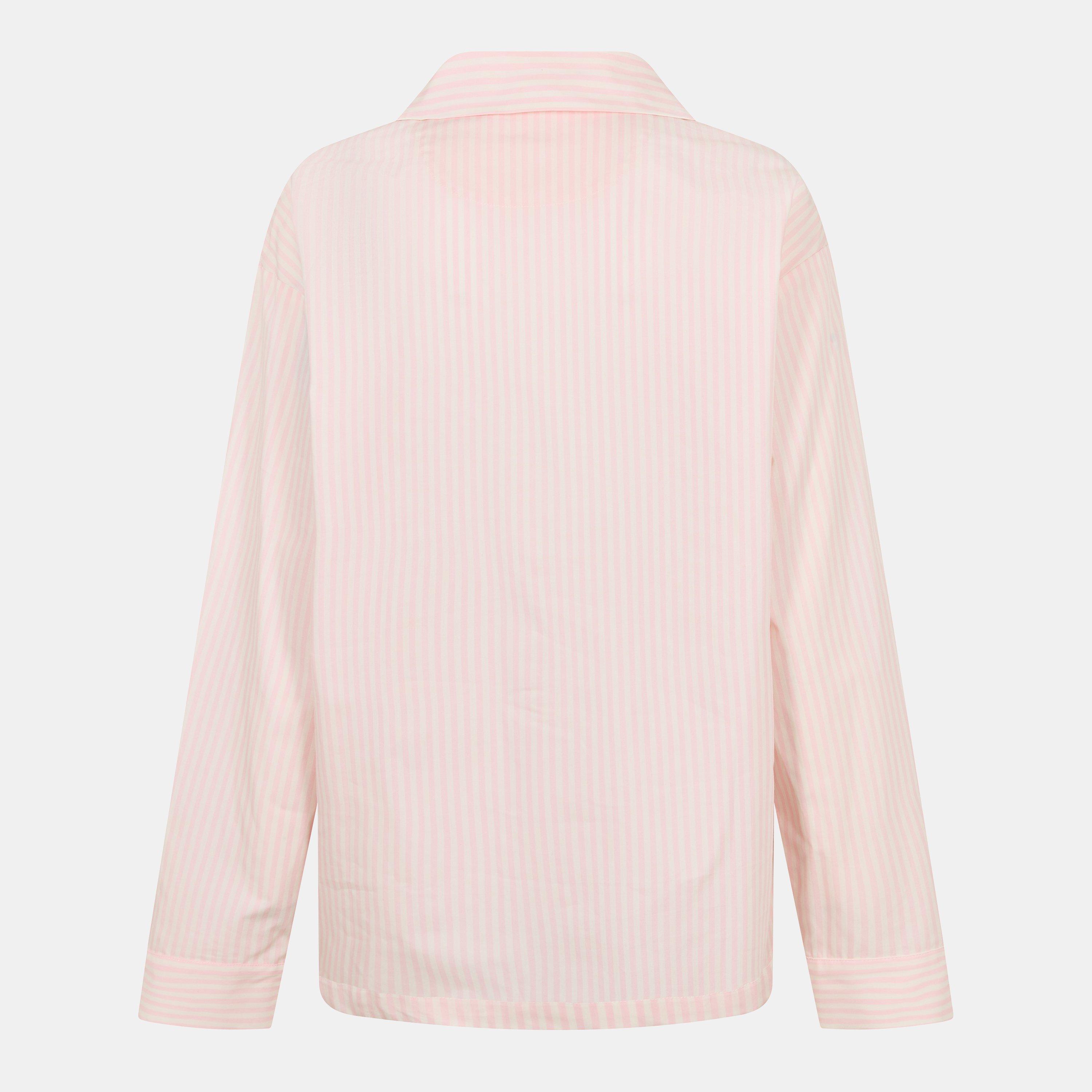 Bianco/Rosa - Jack Wills - Woven Long Sleeve Pyjama Set - 4