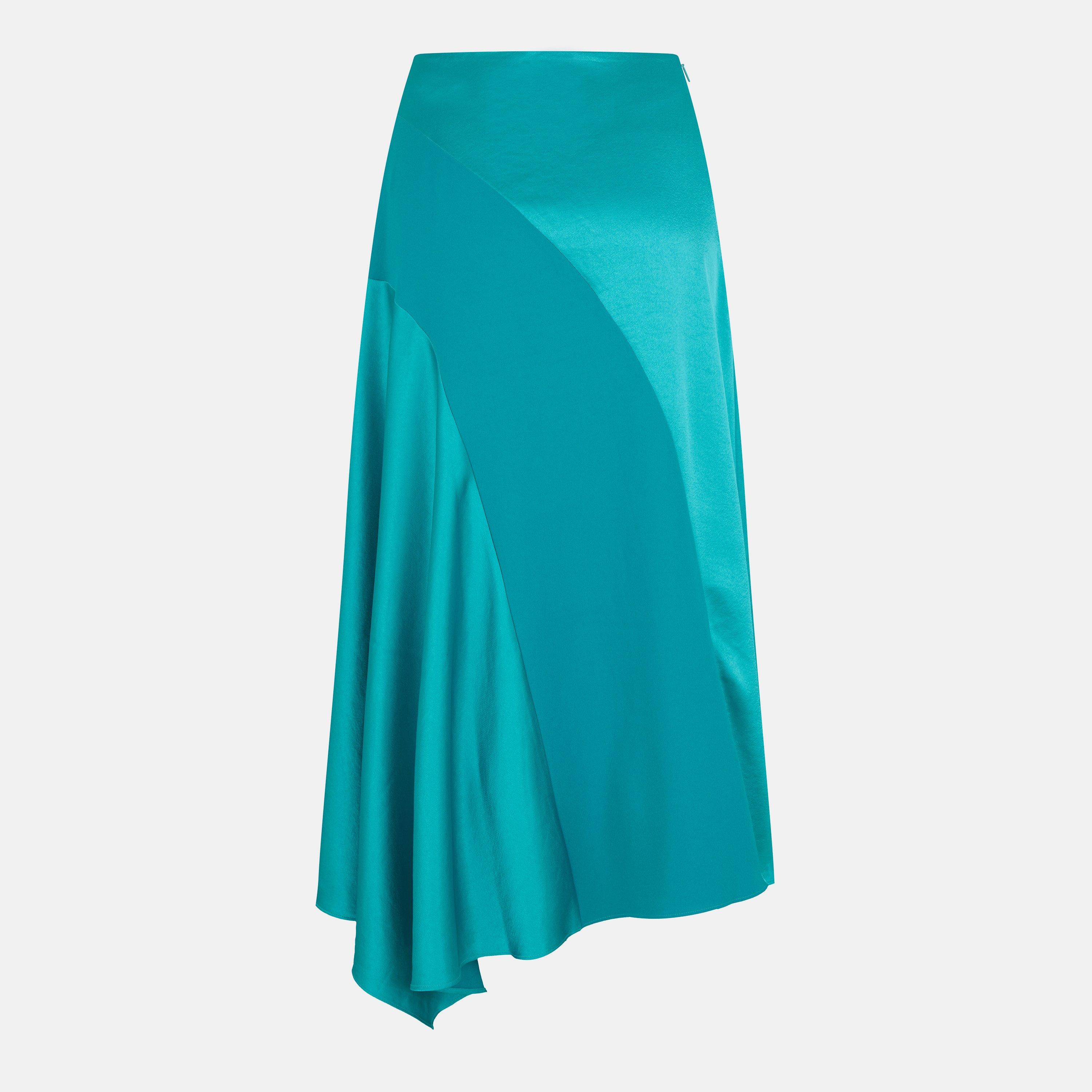Brt-Green - Ted Baker - Satin Skirt - 2