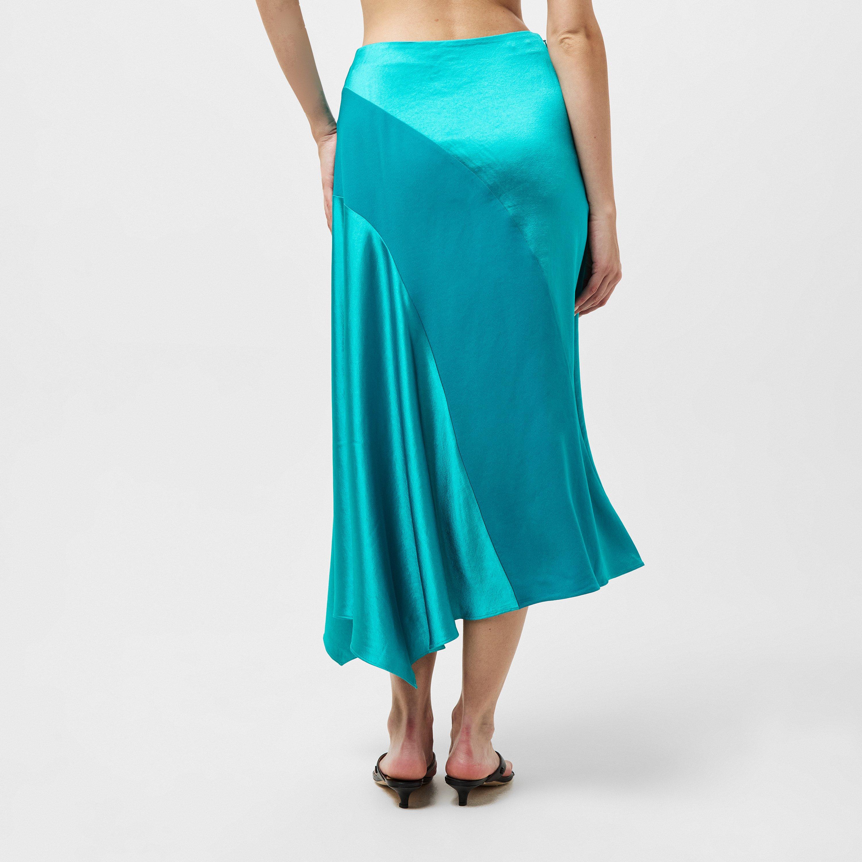 Brt-Green - Ted Baker - Satin Skirt - 4