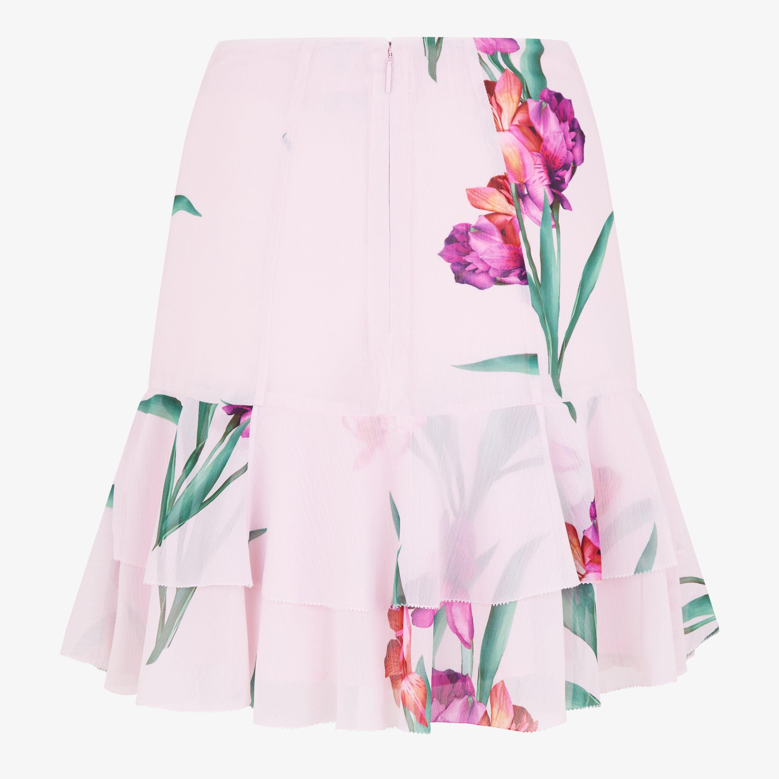 Lt-Pnk - Ted Baker - Woven Mini Skirt - 2