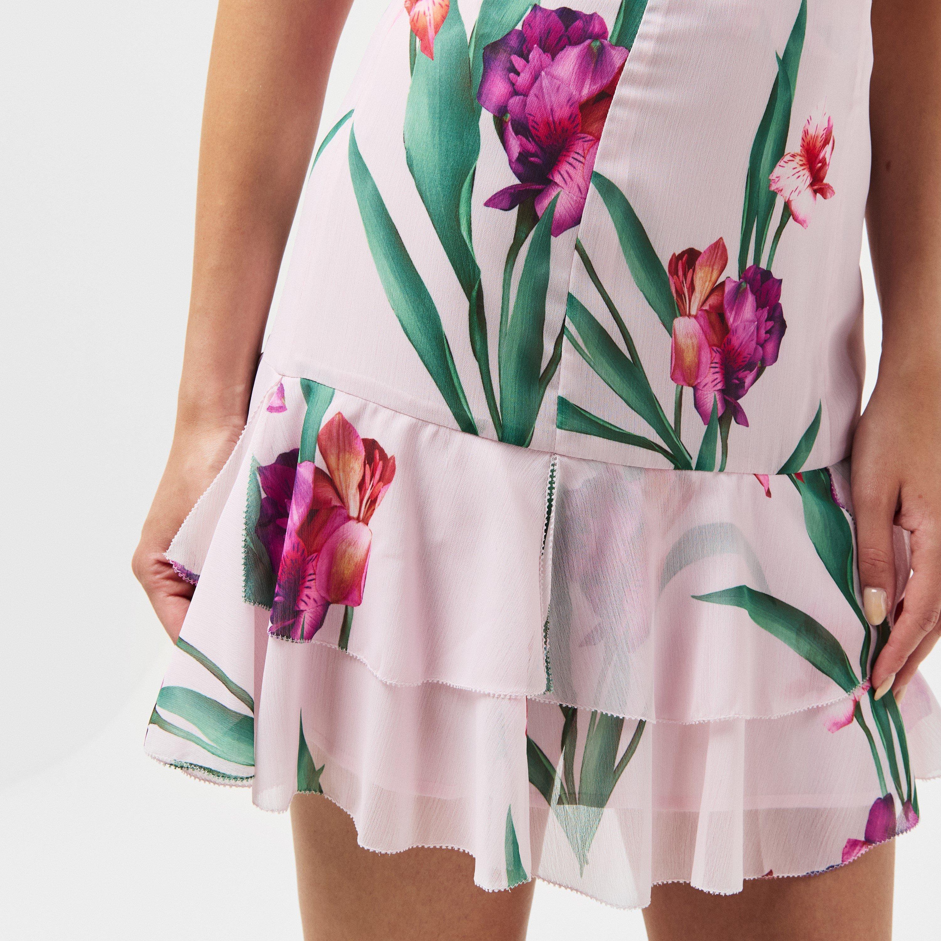 Lt-Pnk - Ted Baker - Woven Mini Skirt - 5