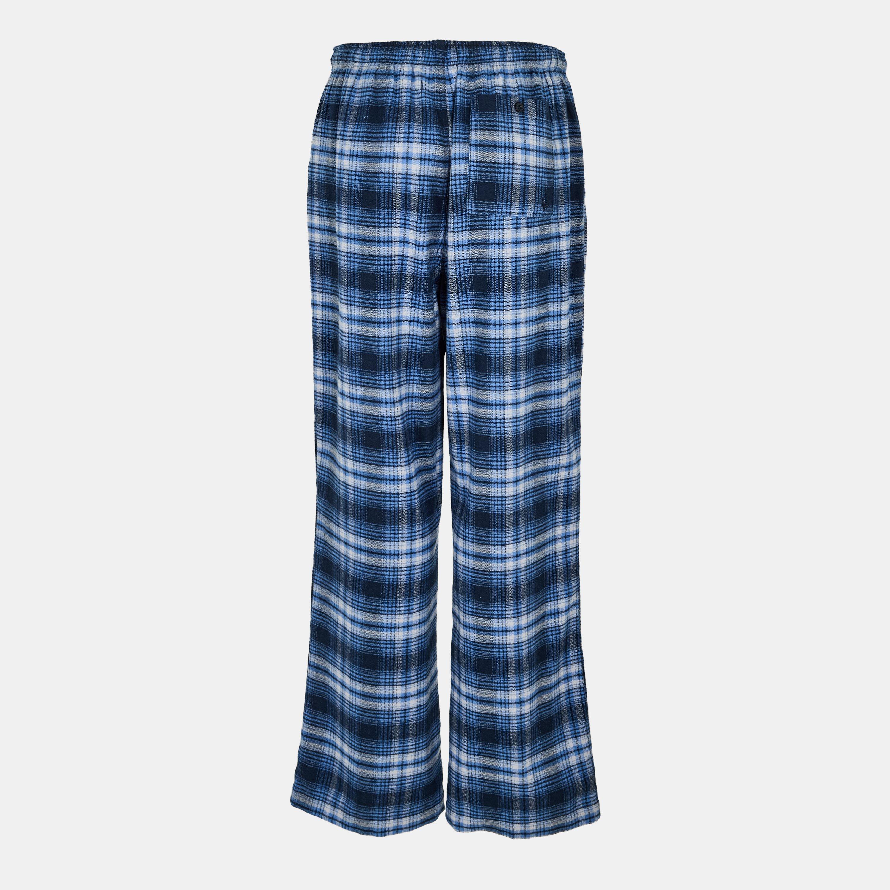 Ponoćno plava - Jack Wills - Men's JW Flannel Check Pyjama Trousers - 2