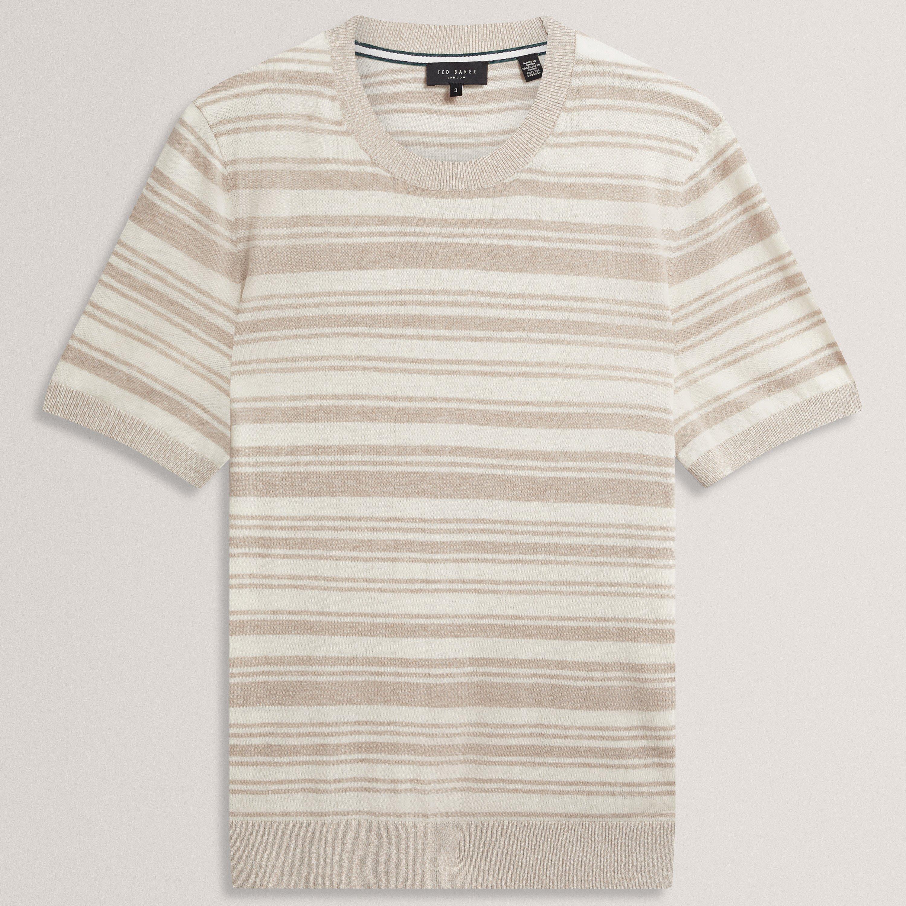 Ecru - Ted Baker - Ted LinBlnd StrpKntT Sn62 - 1