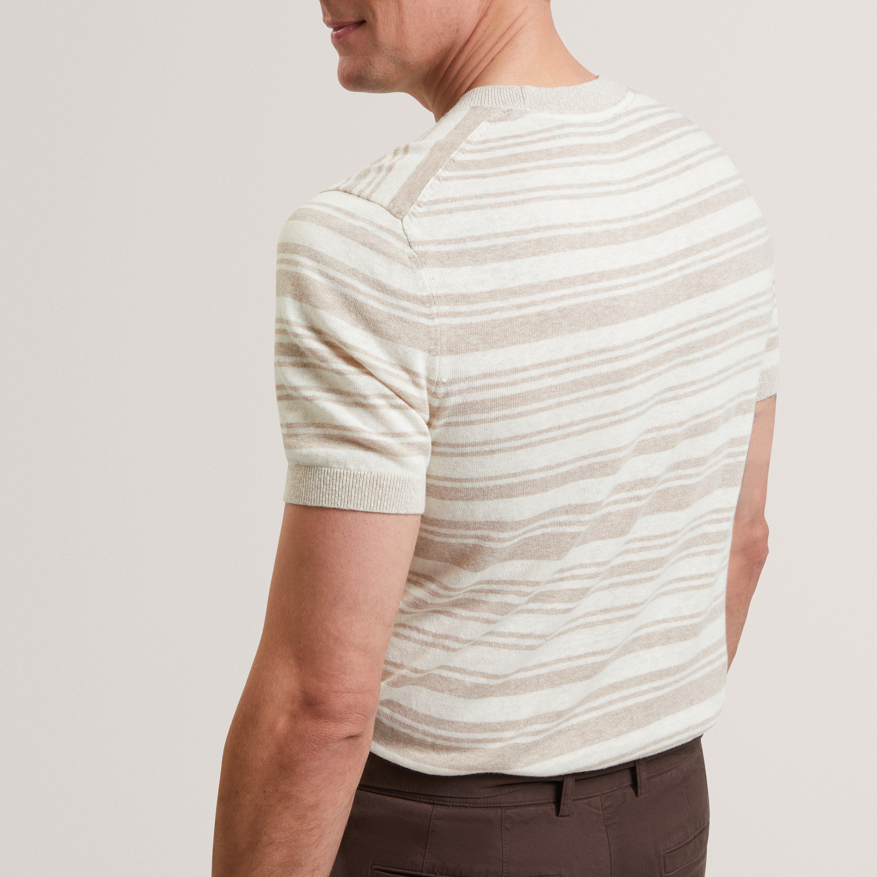 Ecru - Ted Baker - Ted LinBlnd StrpKntT Sn62 - 3