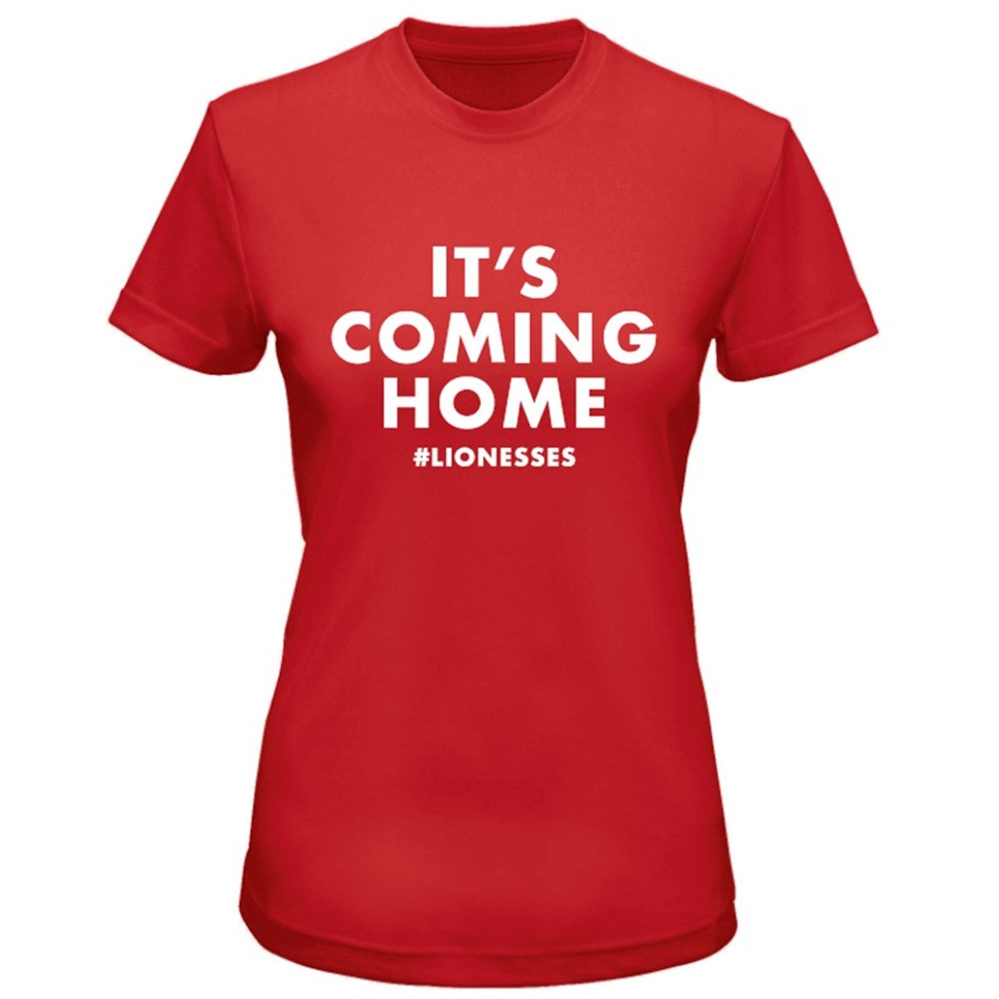 Nach Hause kommen - Team - England Lionesses Euros 2022 T Shirt Womens