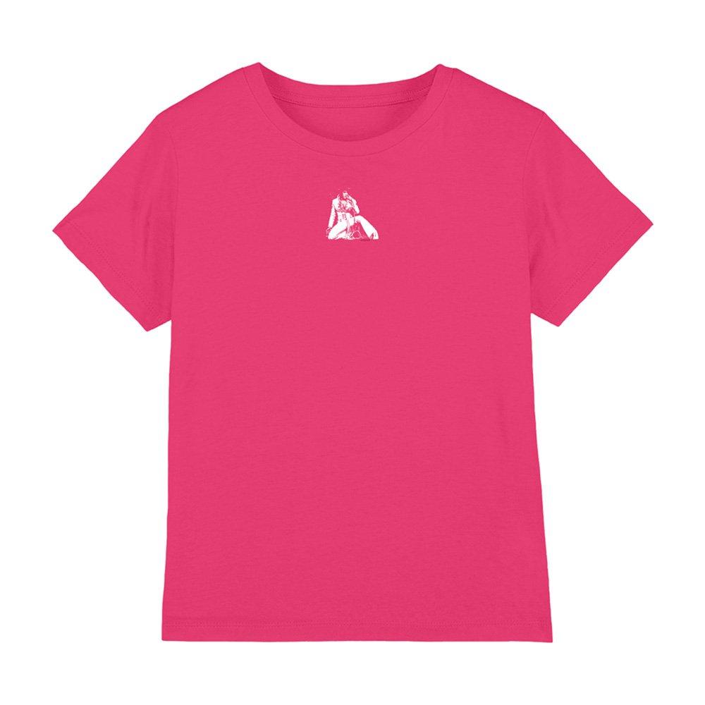 Pink - Elvis Presley - Please Love Me Kids T-Shirt Hot Pink - 1